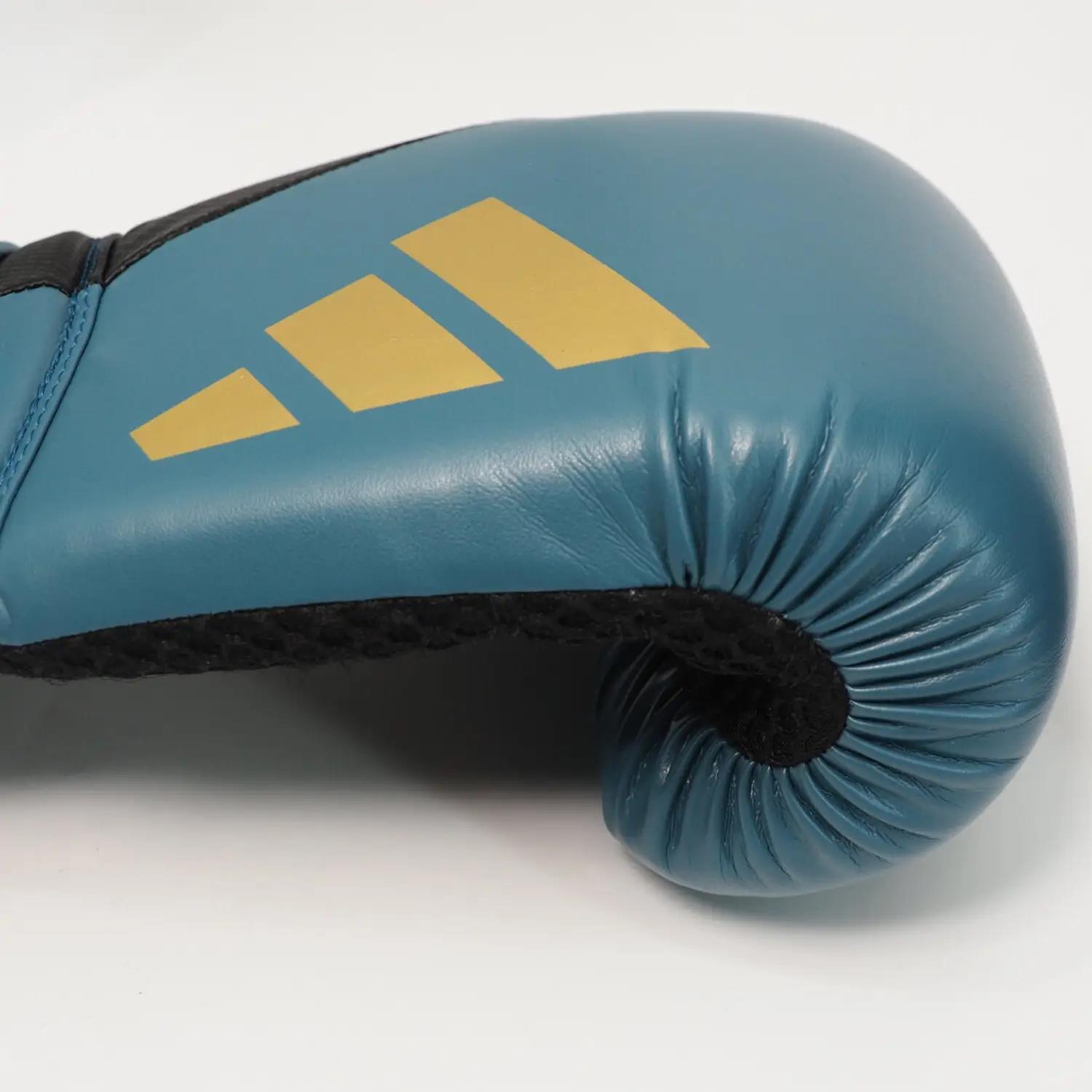 adidas Boxing Gloves, Power 50, petrol-gold, 16 Oz
