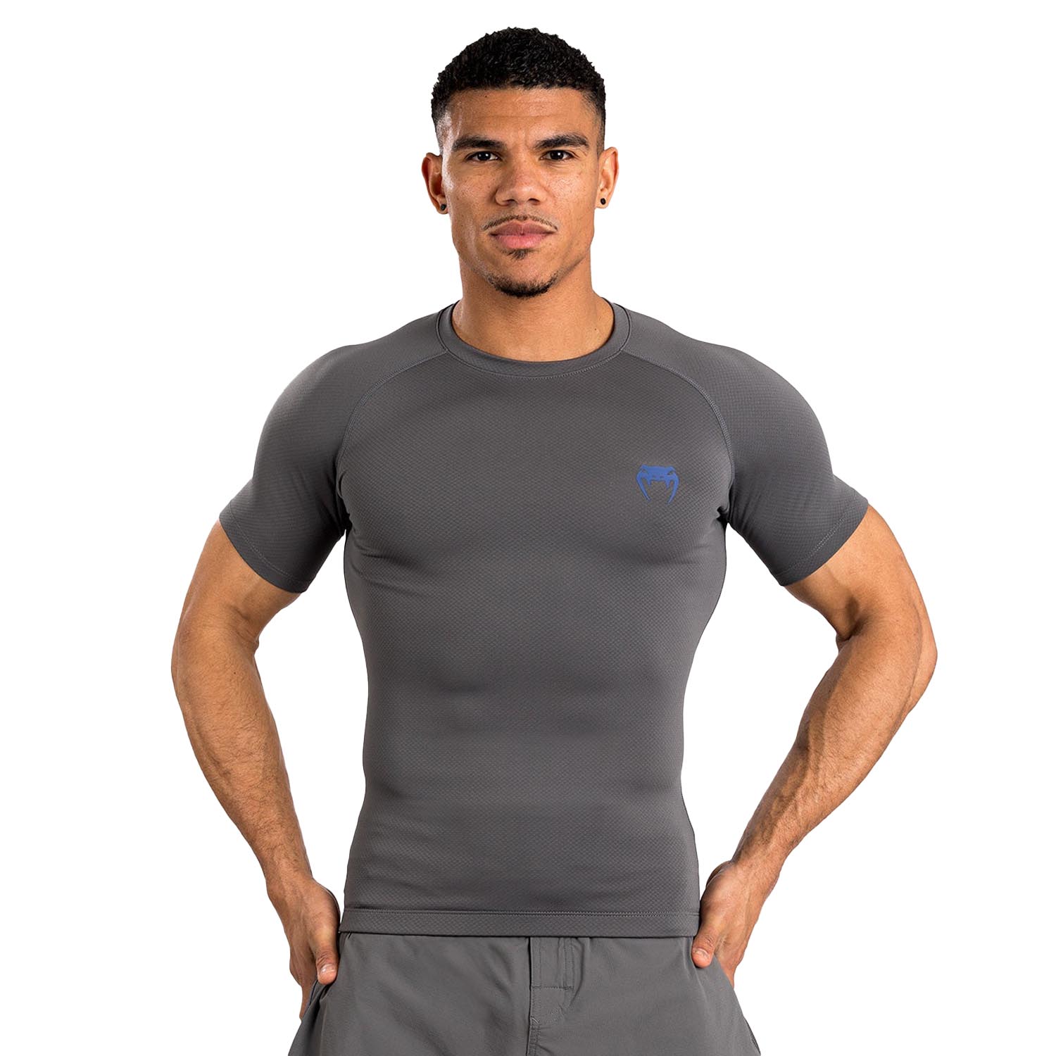 VENUM Rashguards, S/S, Contender, grey, S