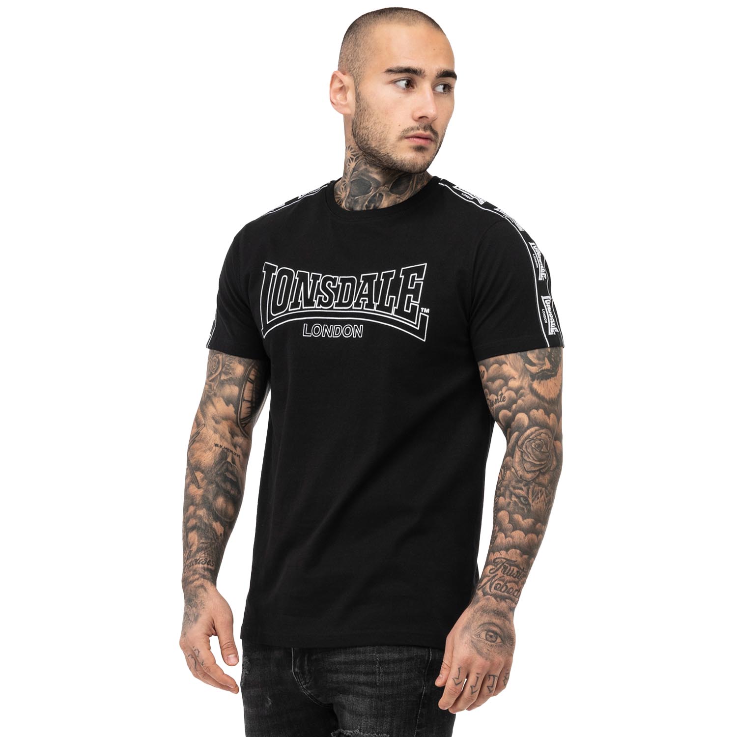 Lonsdale T-Shirt, Vementry, black