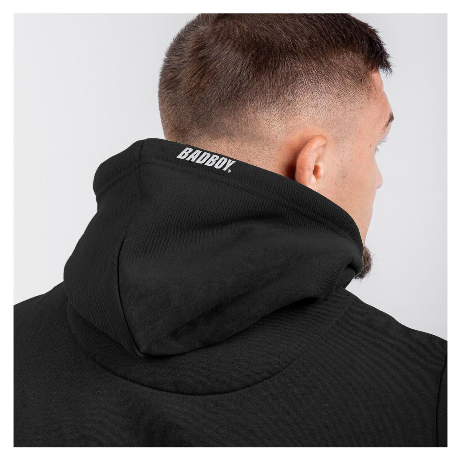 Bad Boy Hoody, Brazilian Flag, black, L