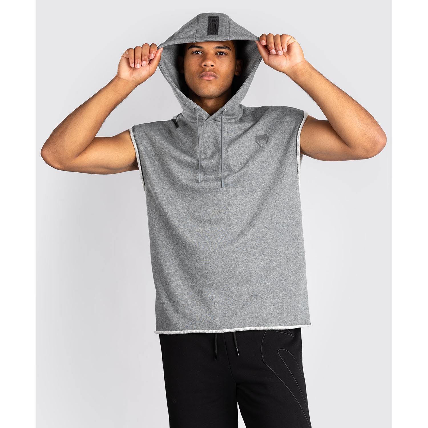 VENUM Sleeveless Hoody, Divide, grey, L