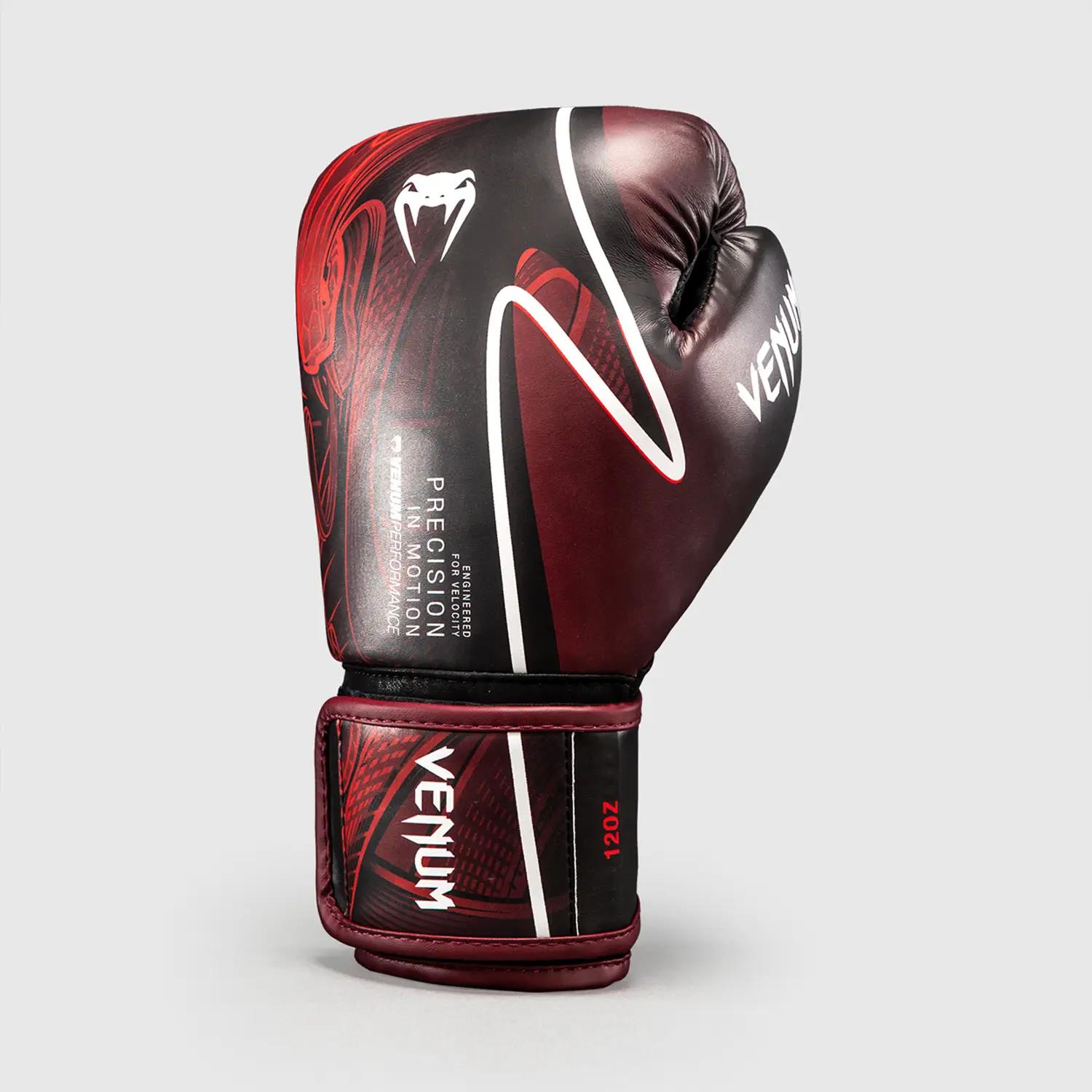 VENUM Boxing Gloves, Crimson Viper 2.0, black-red, 16 Oz