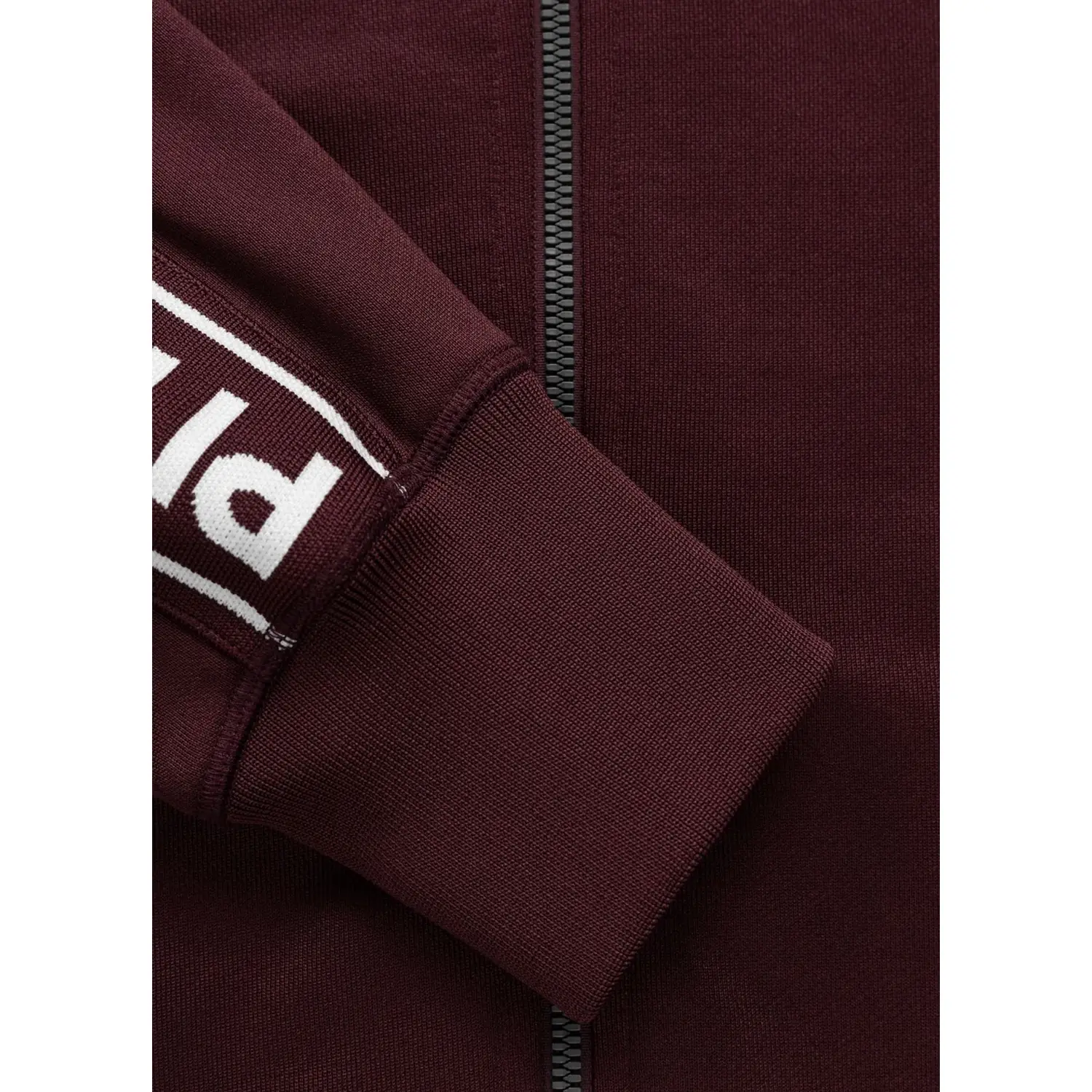 Pit Bull West Coast Trackjacket, Tape Logo, wine red, XXXL