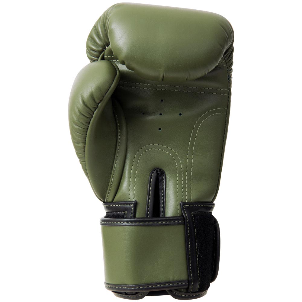 8 WEAPONS Boxing Gloves, BIG 8 Premium, olive, 12 Oz