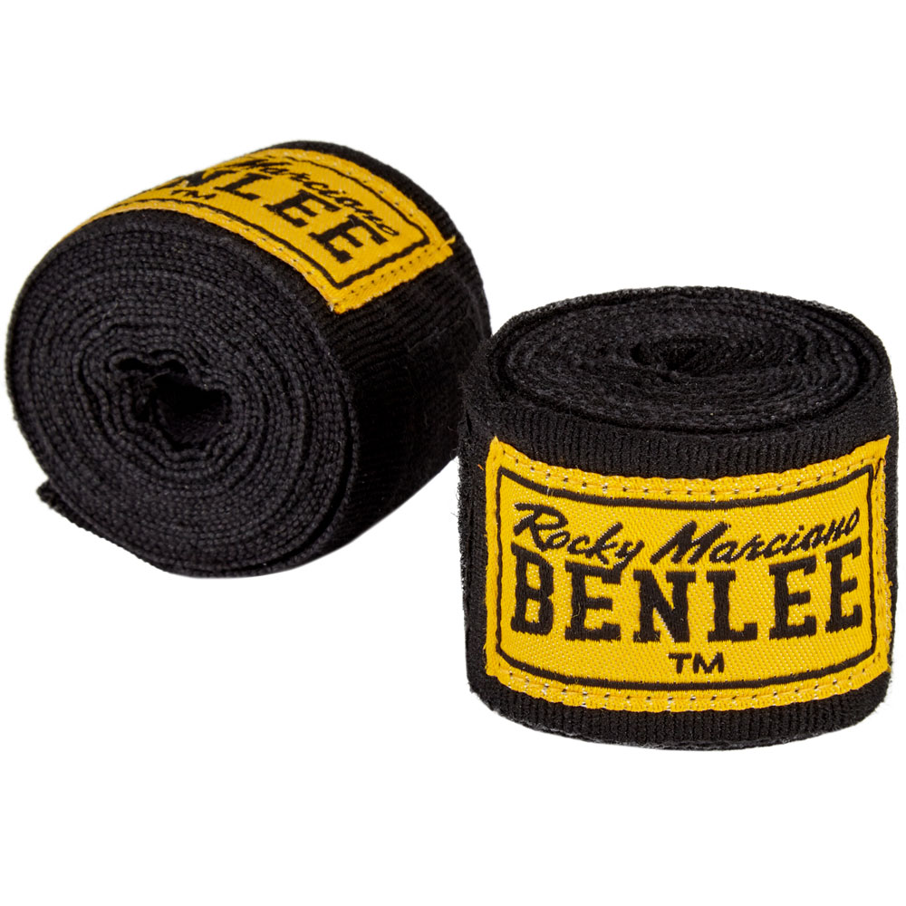 BENLEE Handwraps, black, elastic, 3 m