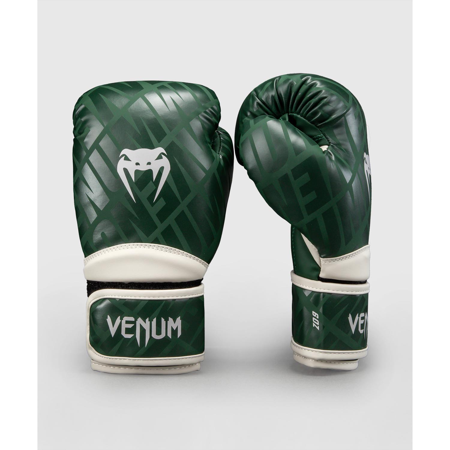 VENUM Boxing Gloves, Kids Contender 1.5 XT, green-white, 4 Oz
