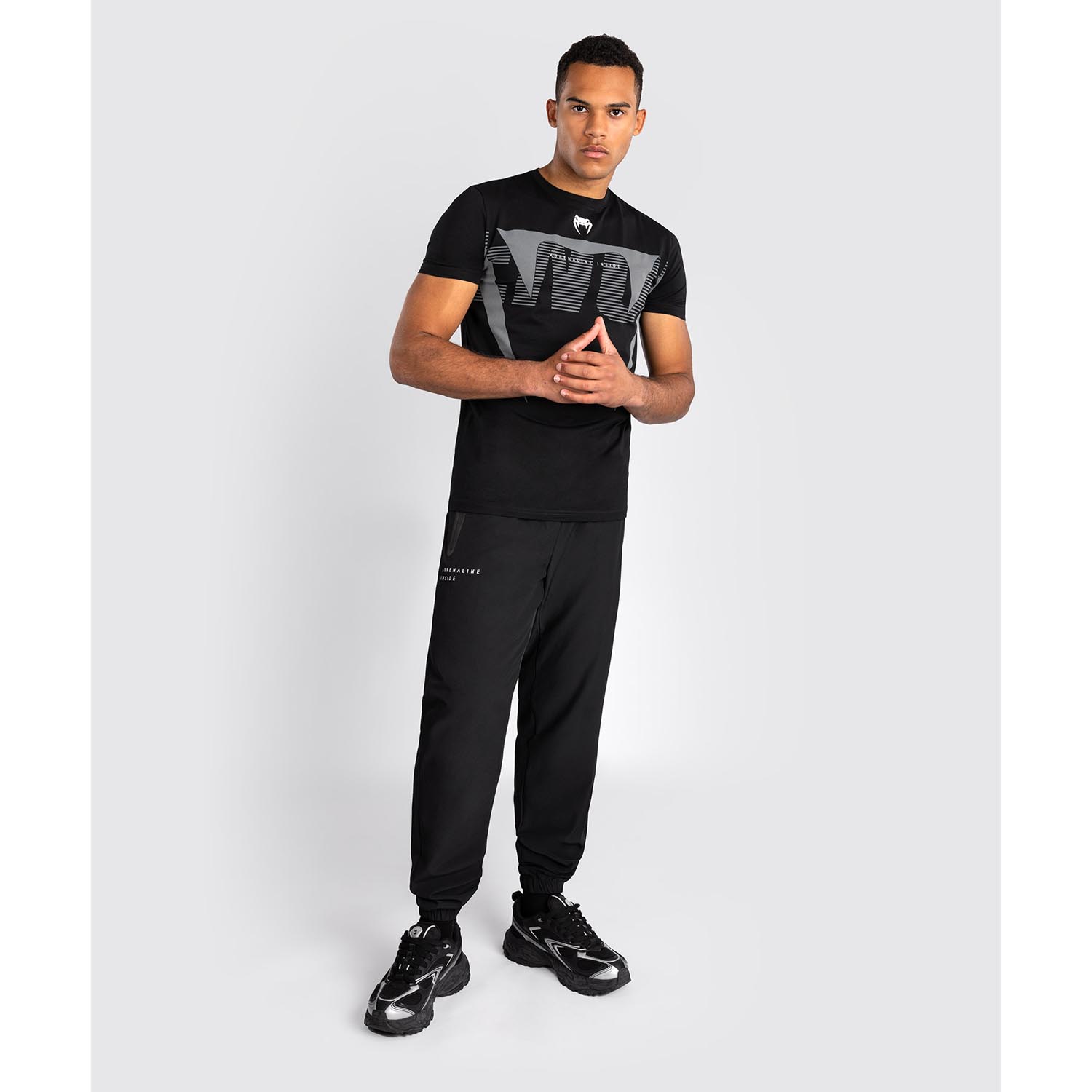 VENUM T-Shirt, Adrenaline, black-silver, XXL