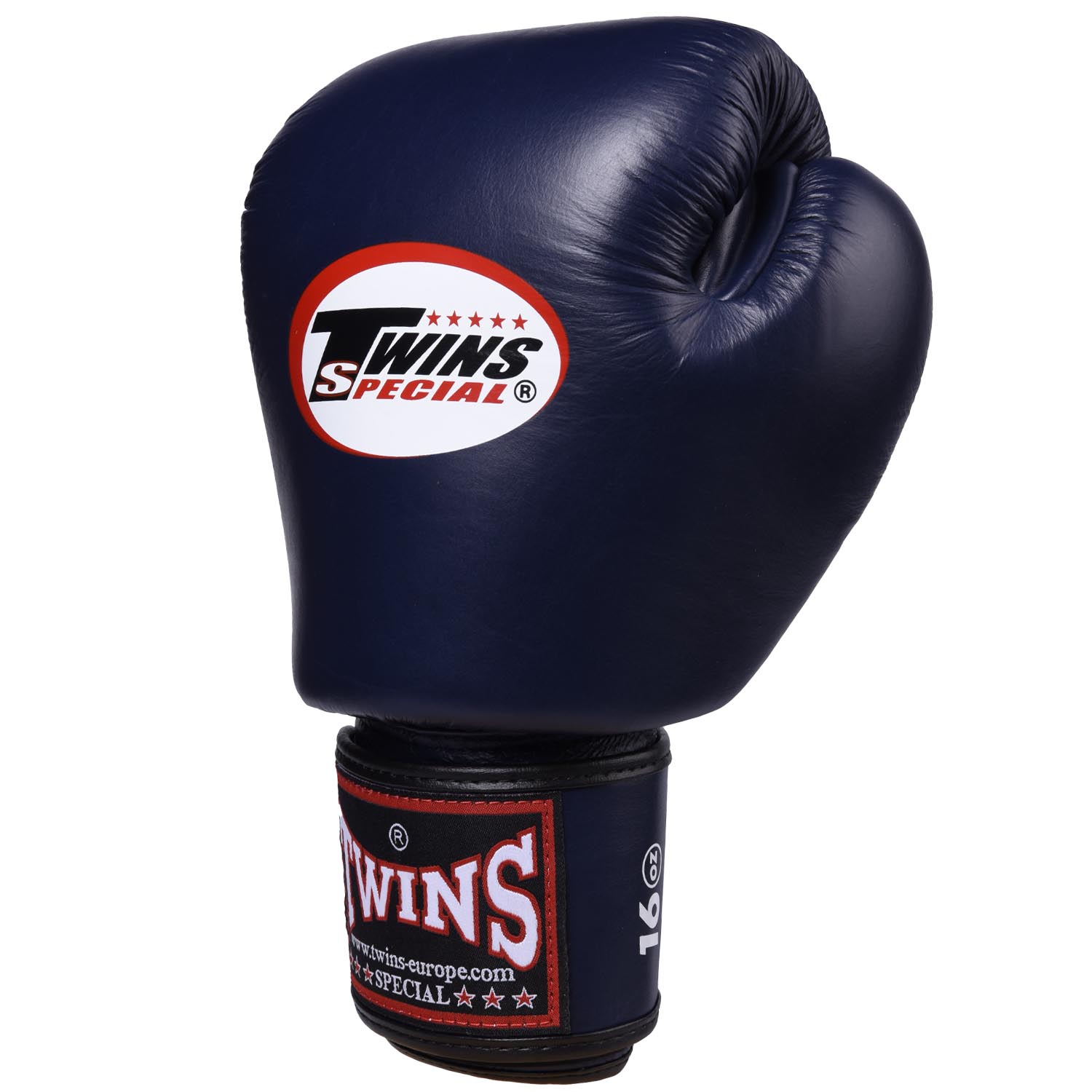 TWINS Special Boxing Gloves, Leather, BGVL-3, blue, 10 Oz