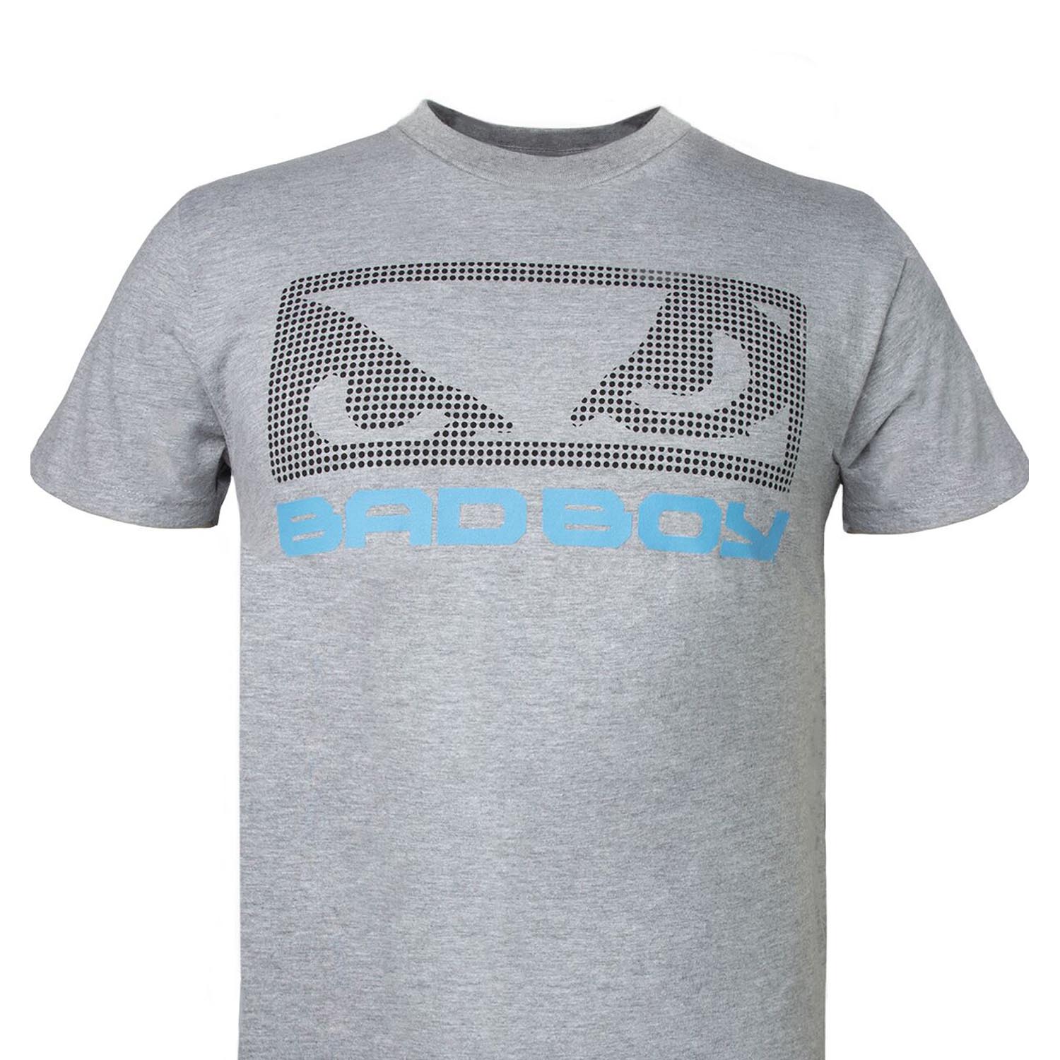 Bad Boy T-Shirt, Textured Logo, grey, XL