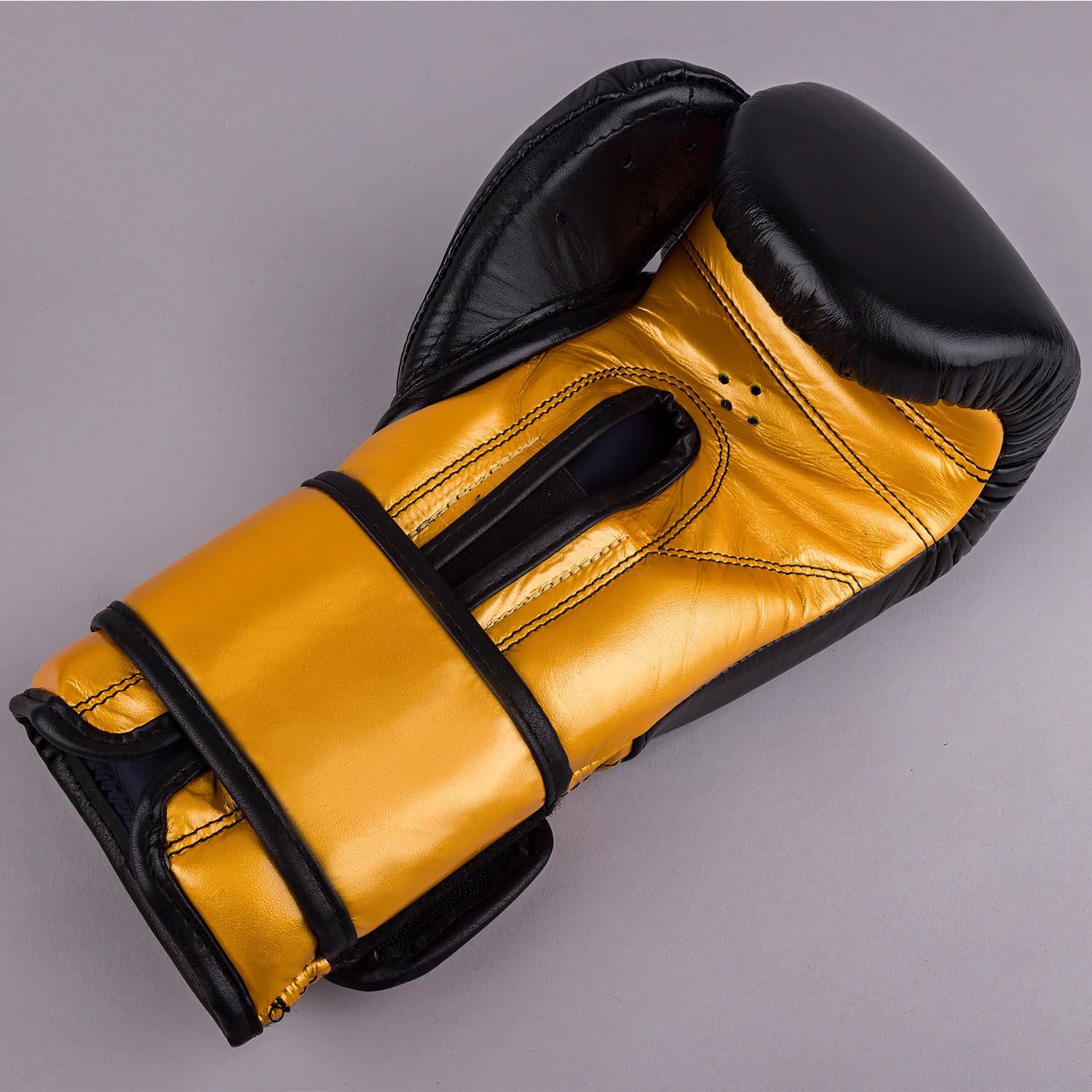 Cleto Reyes Boxing Gloves, Velcro Sparring, blue-black