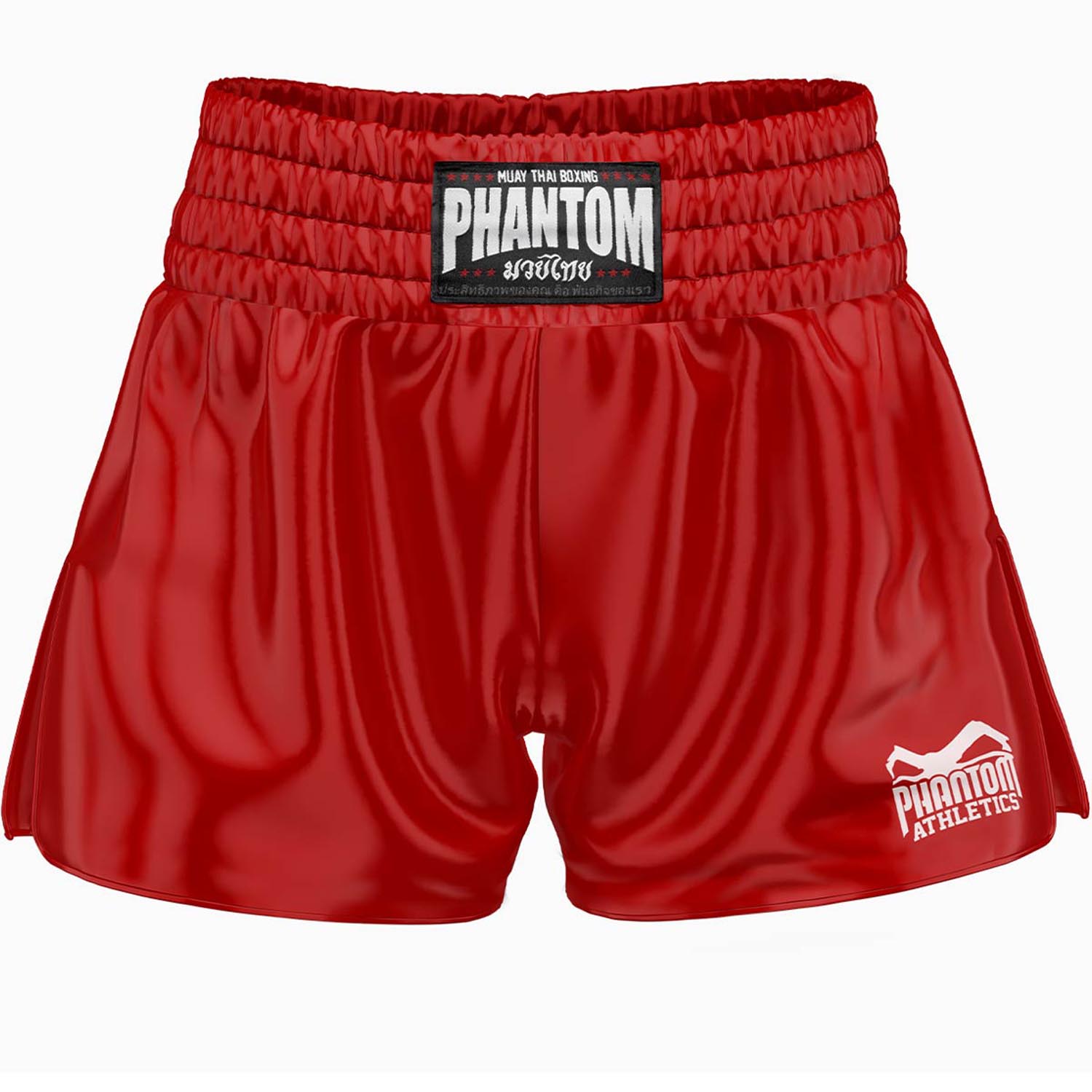 Phantom Athletics Muay Thai Shorts, Team, rot, XL