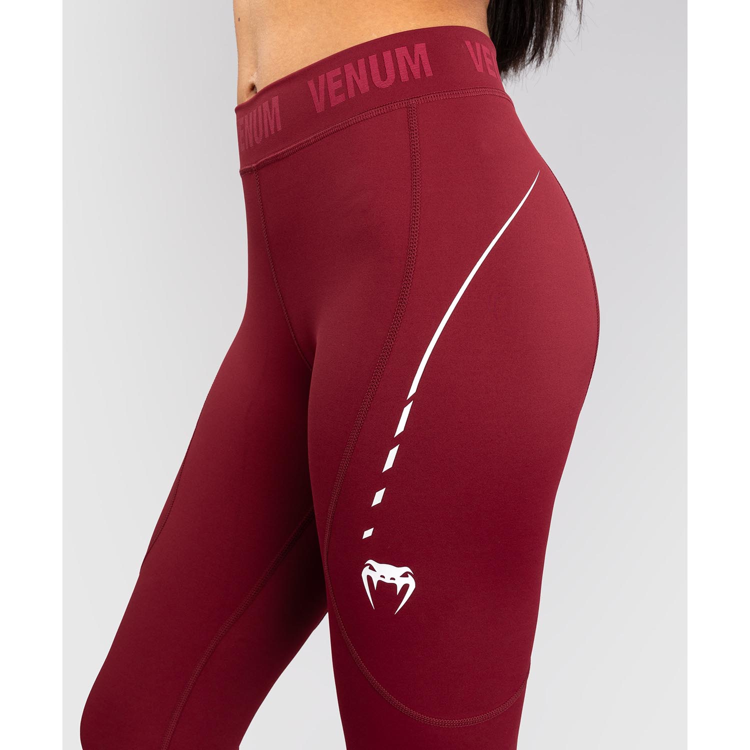 VENUM Leggings, Women, Adrenaline, wine red-pink, XS