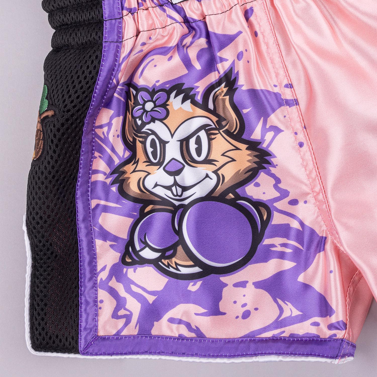 8 WEAPONS Muay Thai Shorts, Kids, Jenny, pink, 3-4 Y