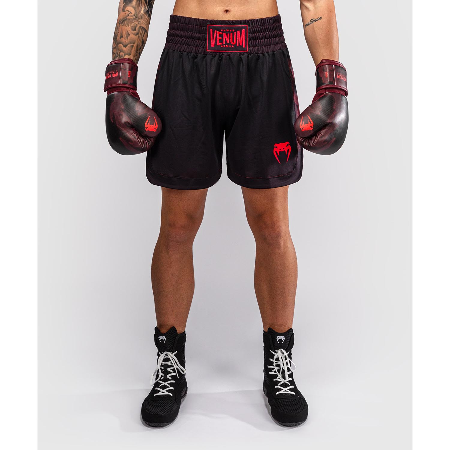 VENUM Boxing Pants, Spectre, black-red, S