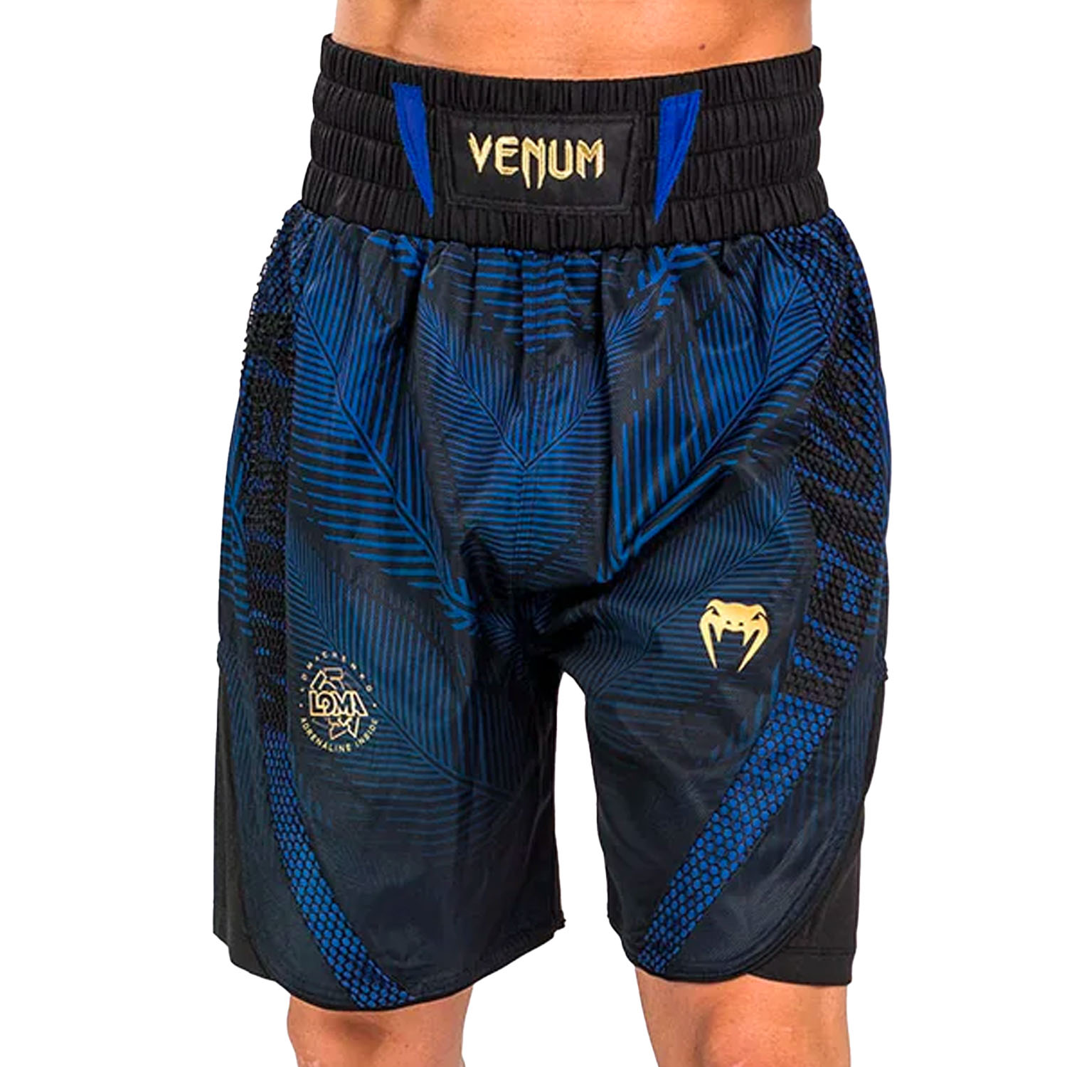 VENUM Boxing Pants, Phantom Loma, black-blue