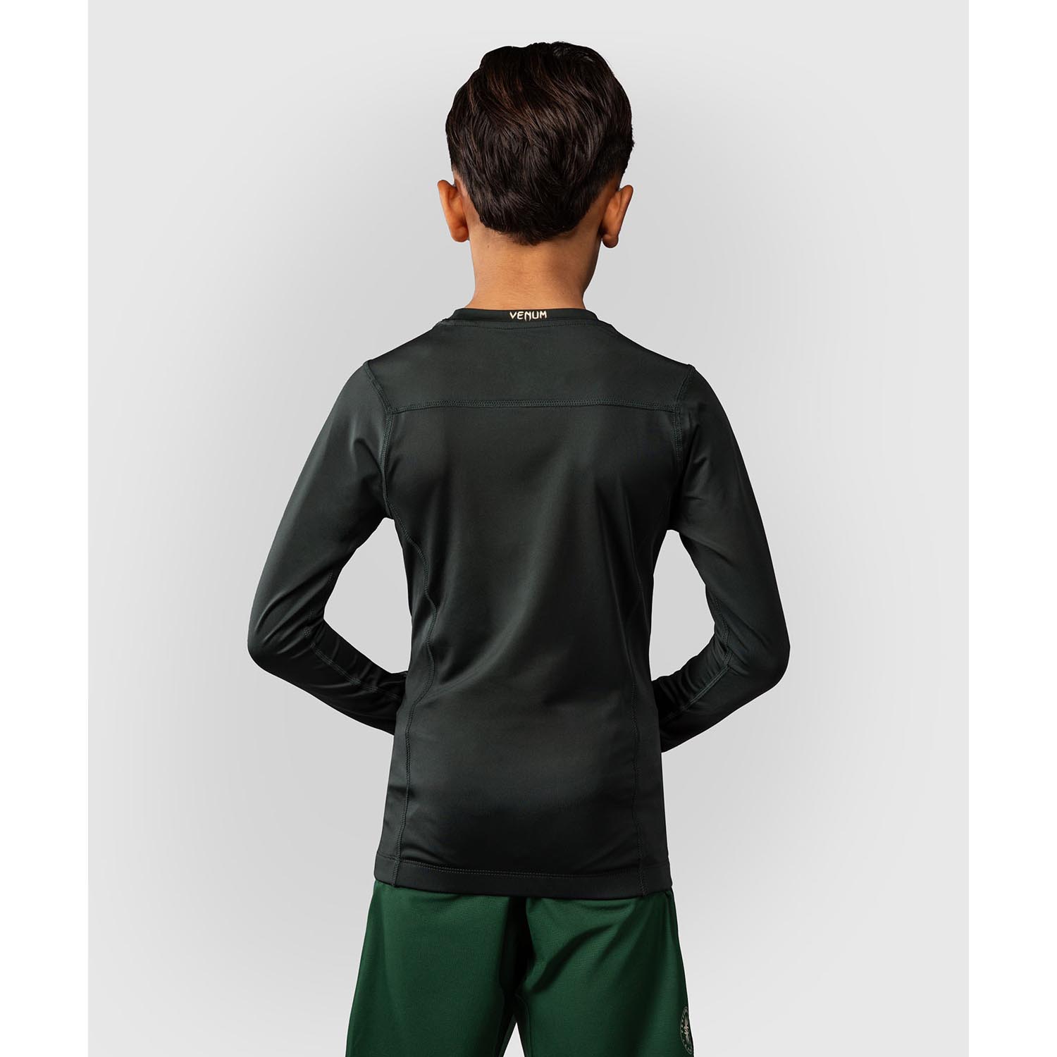 VENUM Rashguard, L/S, Kids, Attack, green-white, 14 J