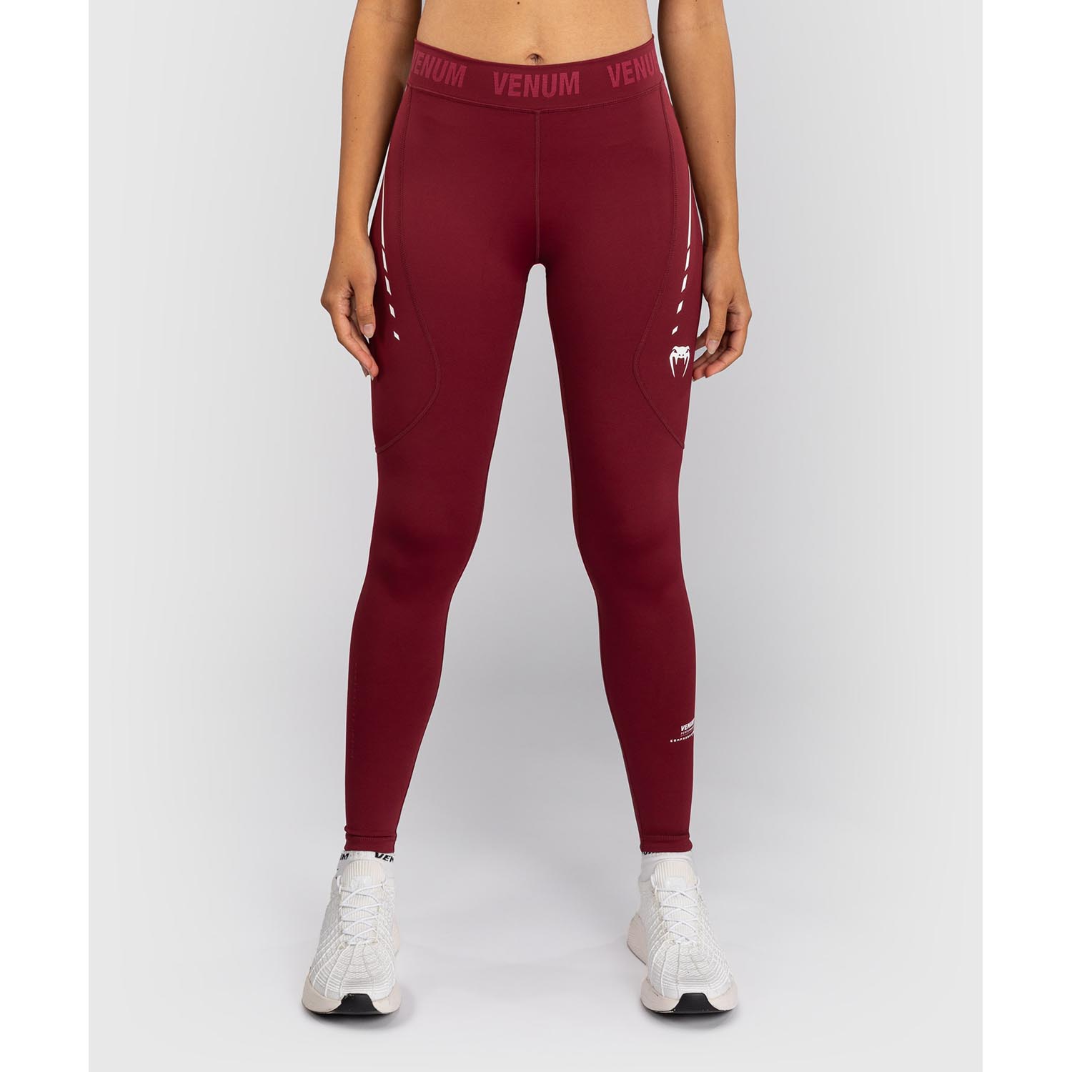 VENUM Leggings, Women, Adrenaline, wine red-pink, XS