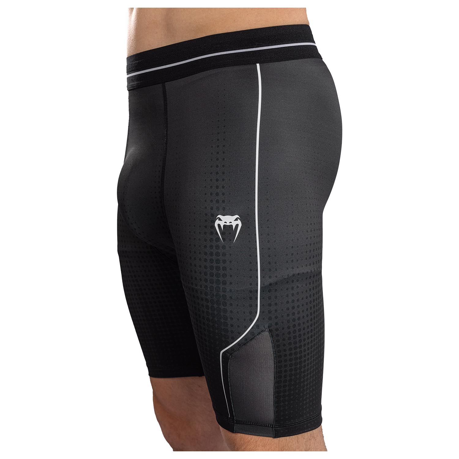 VENUM Compression Shorts, Stealth, black-white, M