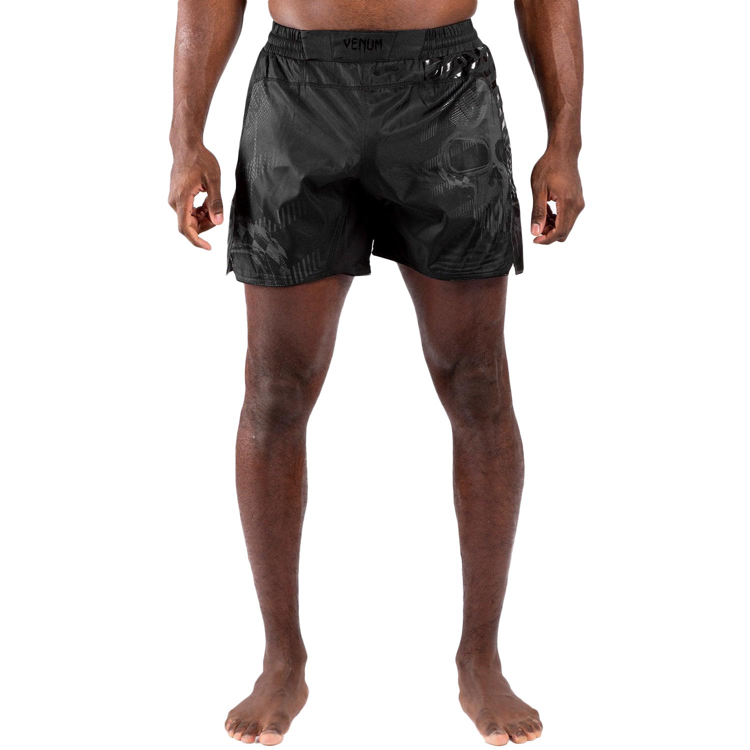 VENUM Muay Thai Shorts, Skull, schwarz-schwarz, S