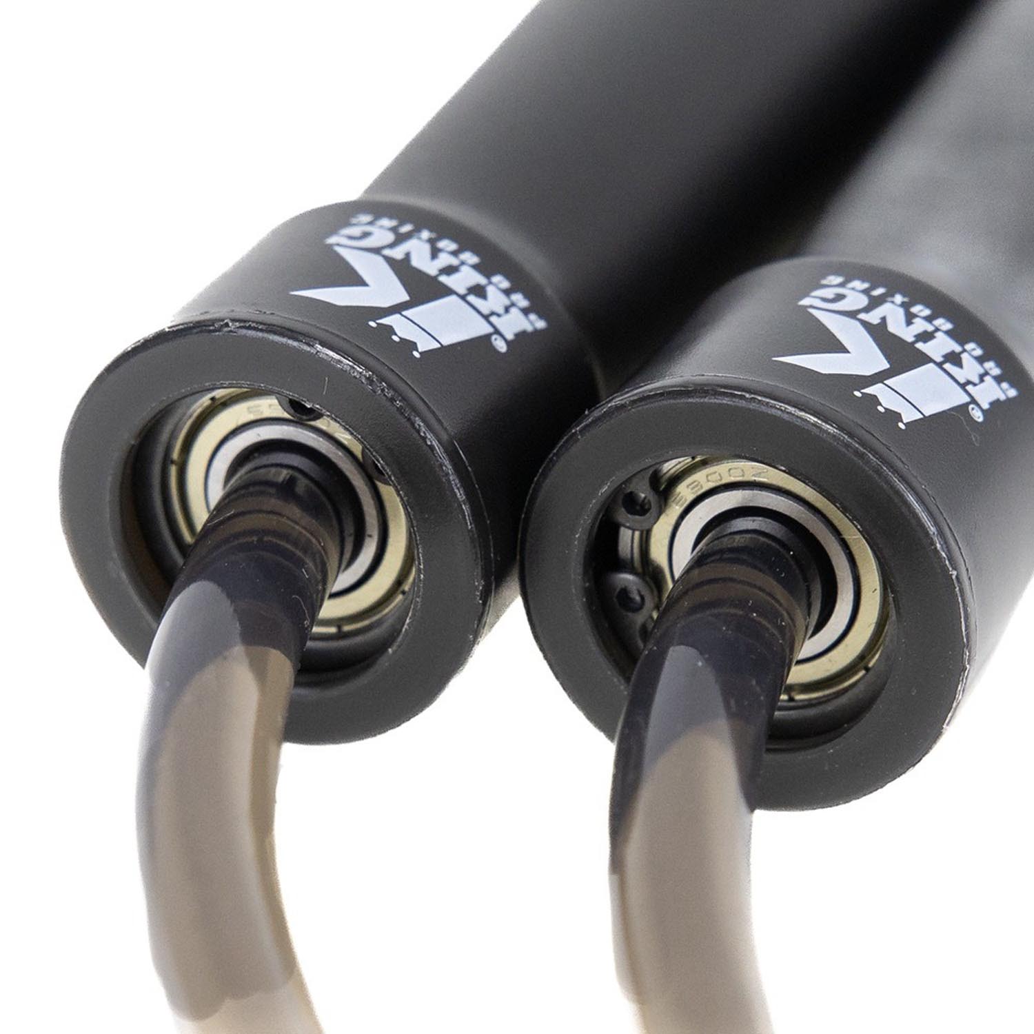 King Pro Boxing Skipping Rope, Titan, black
