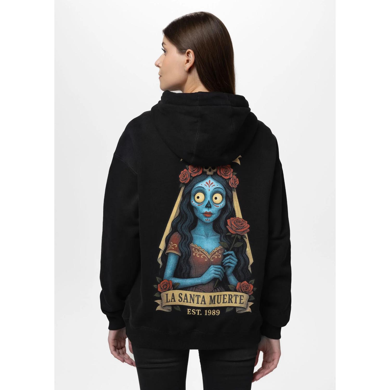 Pit Bull West Coast Hoody, Women, La Santa Muerte, black, XS