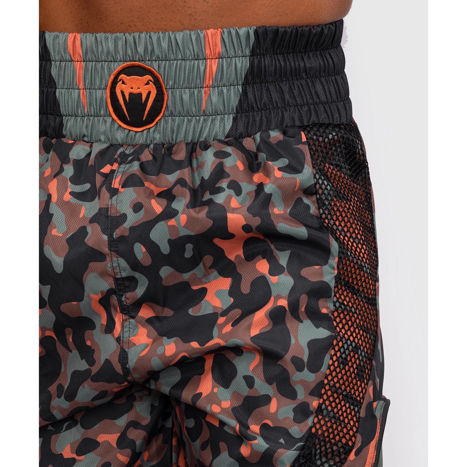 VENUM Boxing Pants, Jungle Ops, khaki-orange-camo, XXL