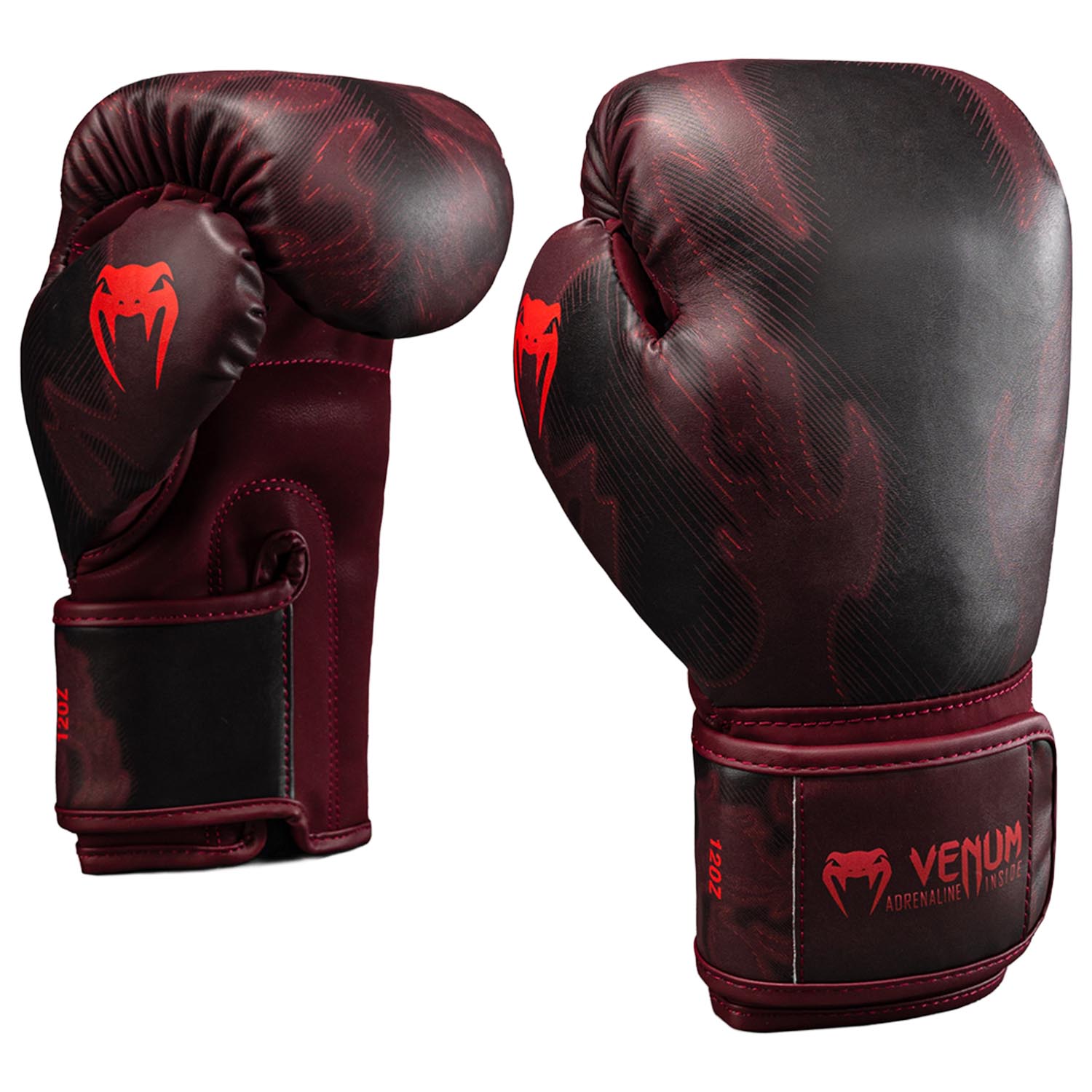 VENUM Boxing Gloves, Spectre, black-red, 10 Oz