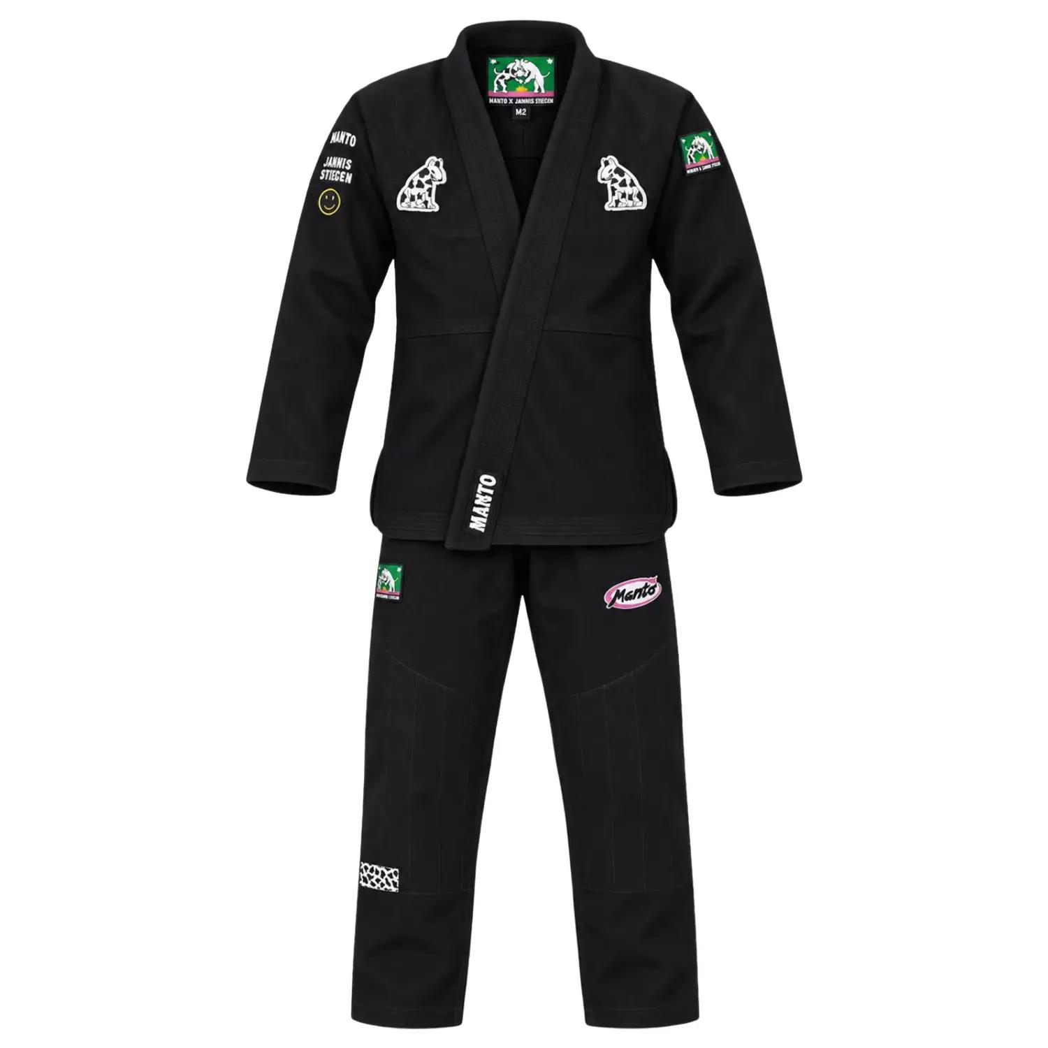 MANTO BJJ GI, Kids, Dogs, black, MOO