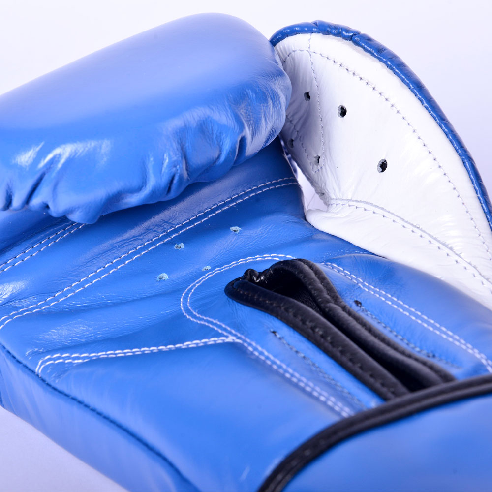 Cleto Reyes Boxing Gloves, Velcro Sparring, blue, 12 Oz
