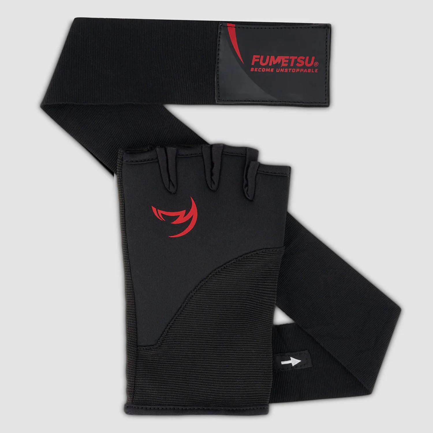 Fumetsu Quick Handwraps, Ghost S3, black-red