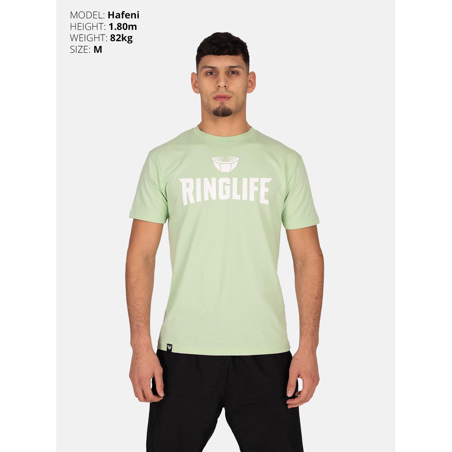 RINGLIFE T-Shirt, Logo 2.0, mint-white, S