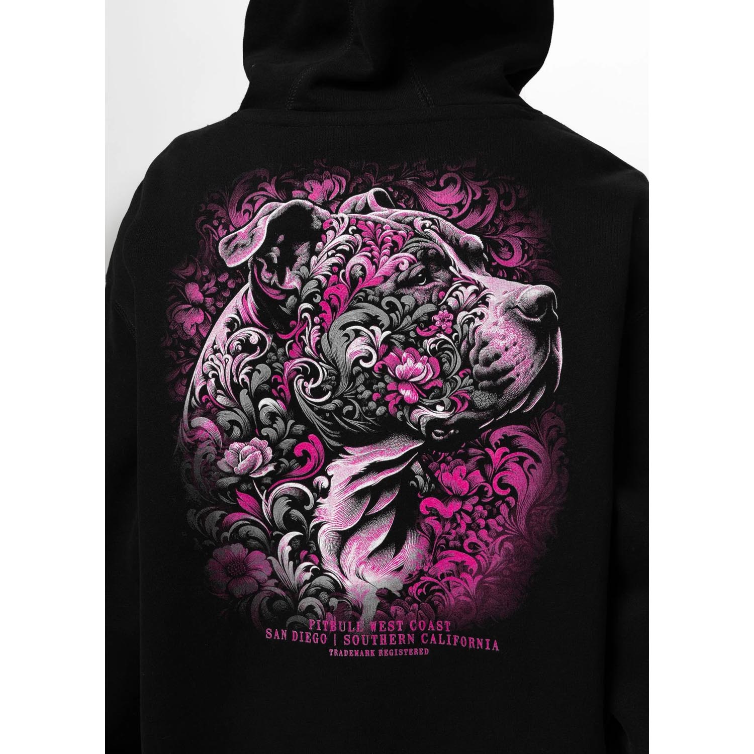 Pit Bull West Coast Hoody, Woman, Tattoo, black, XL