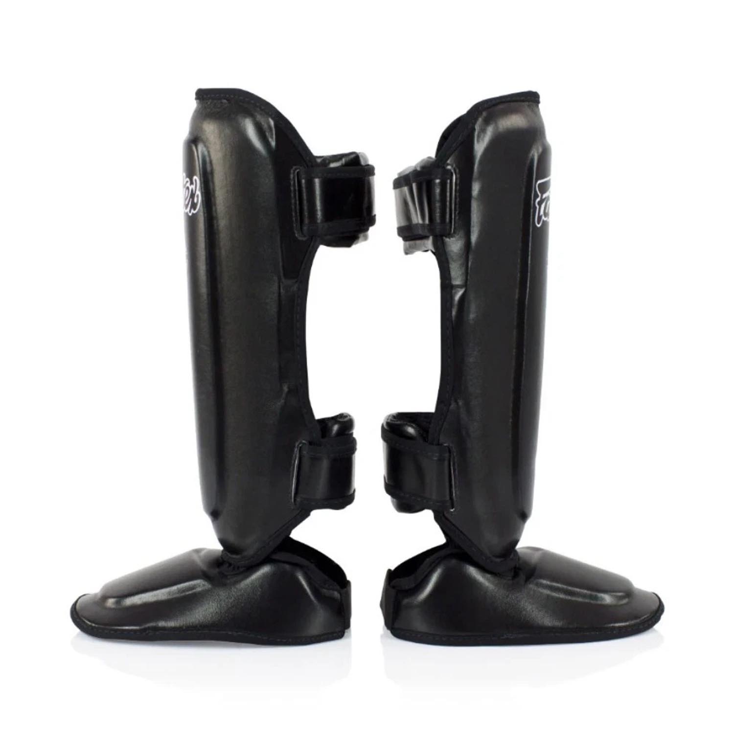 Fairtex Shin Guard, Kids SPK9, black, 10-12 J