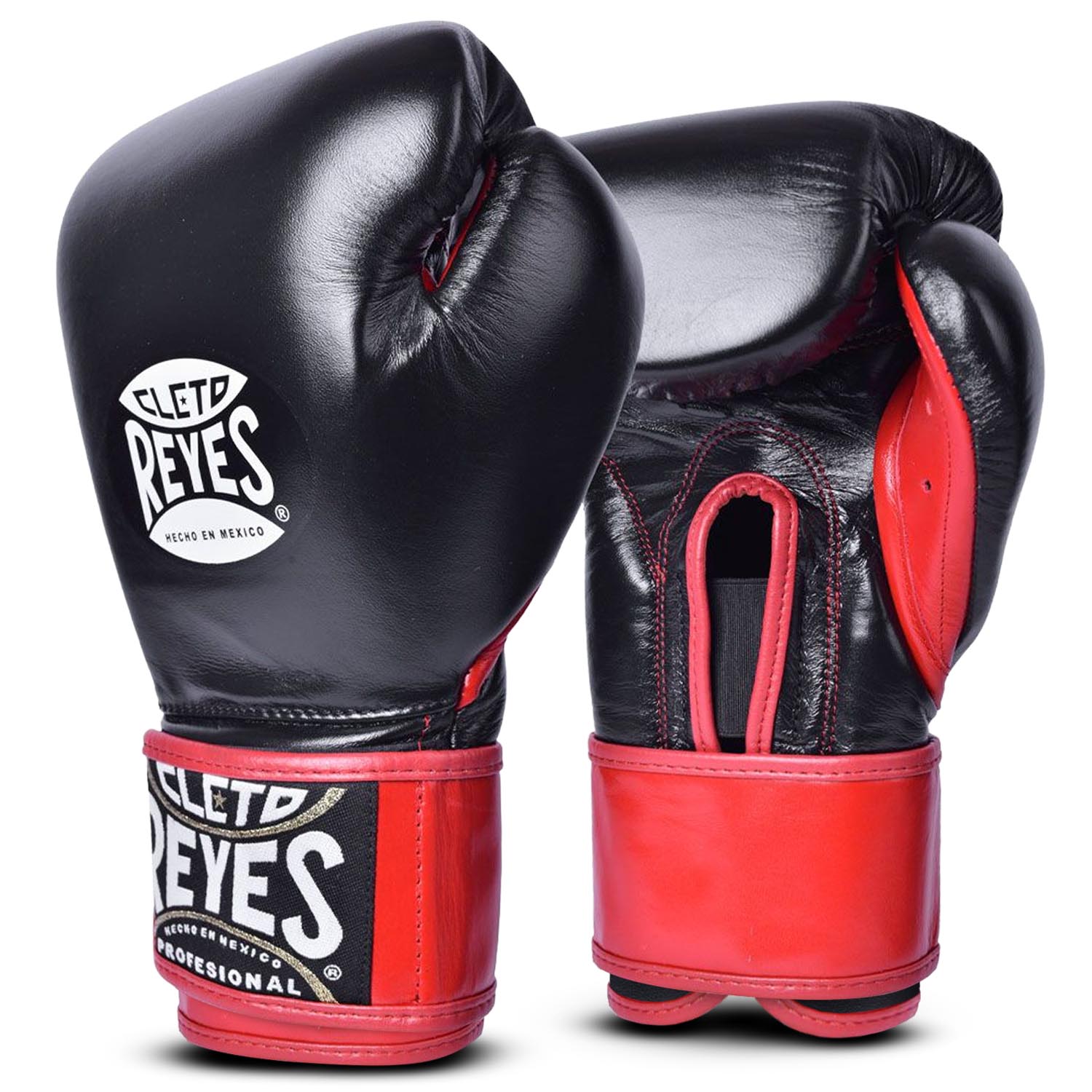 Cleto Reyes Boxing Gloves, Velcro Sparring Extra, b-w, 14 Oz