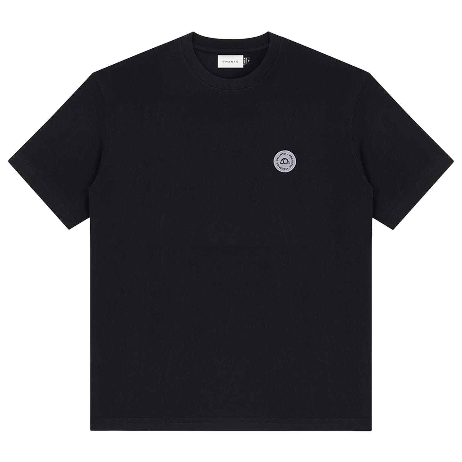 MANTO T-Shirt, Circle, black, L