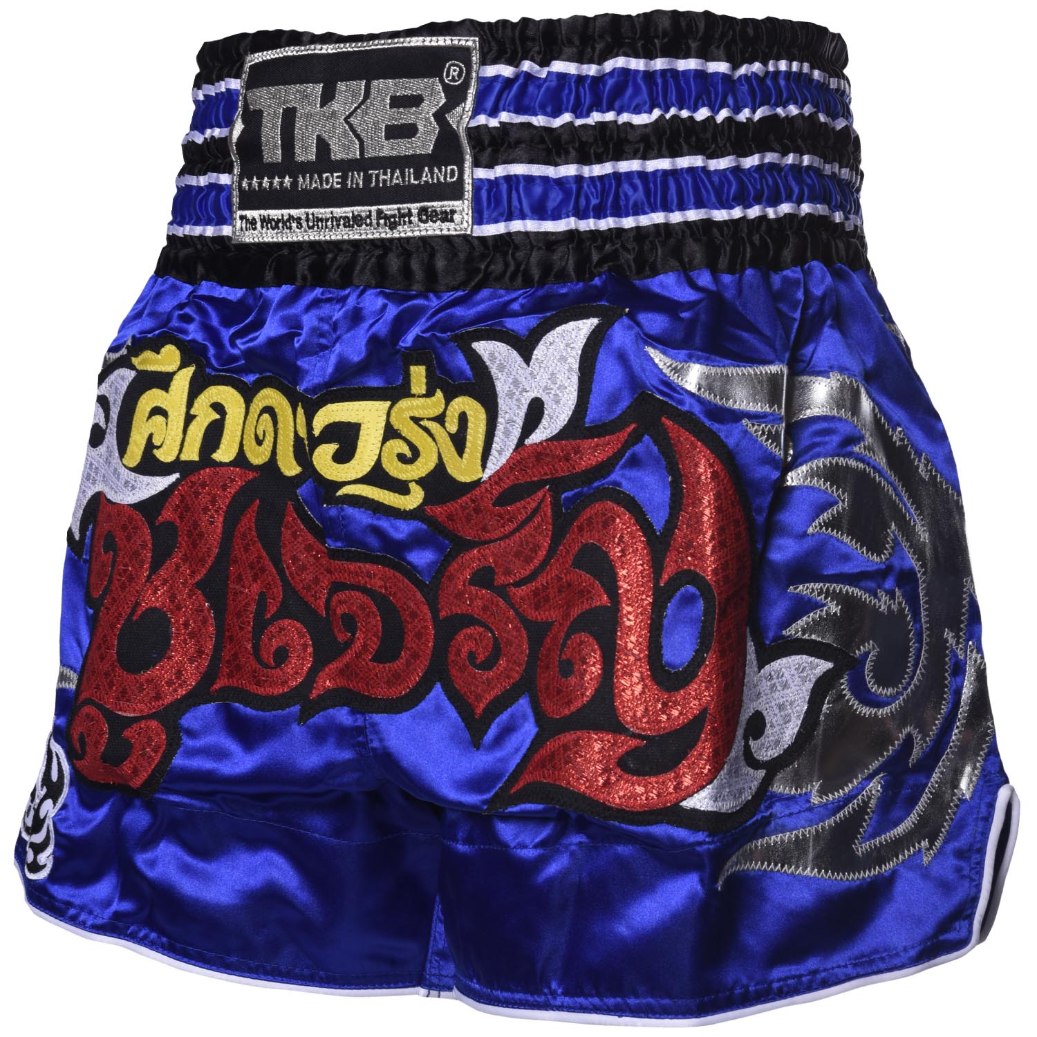 TOP KING BOXING Muay Thai Shorts, TKTBS 081, blau