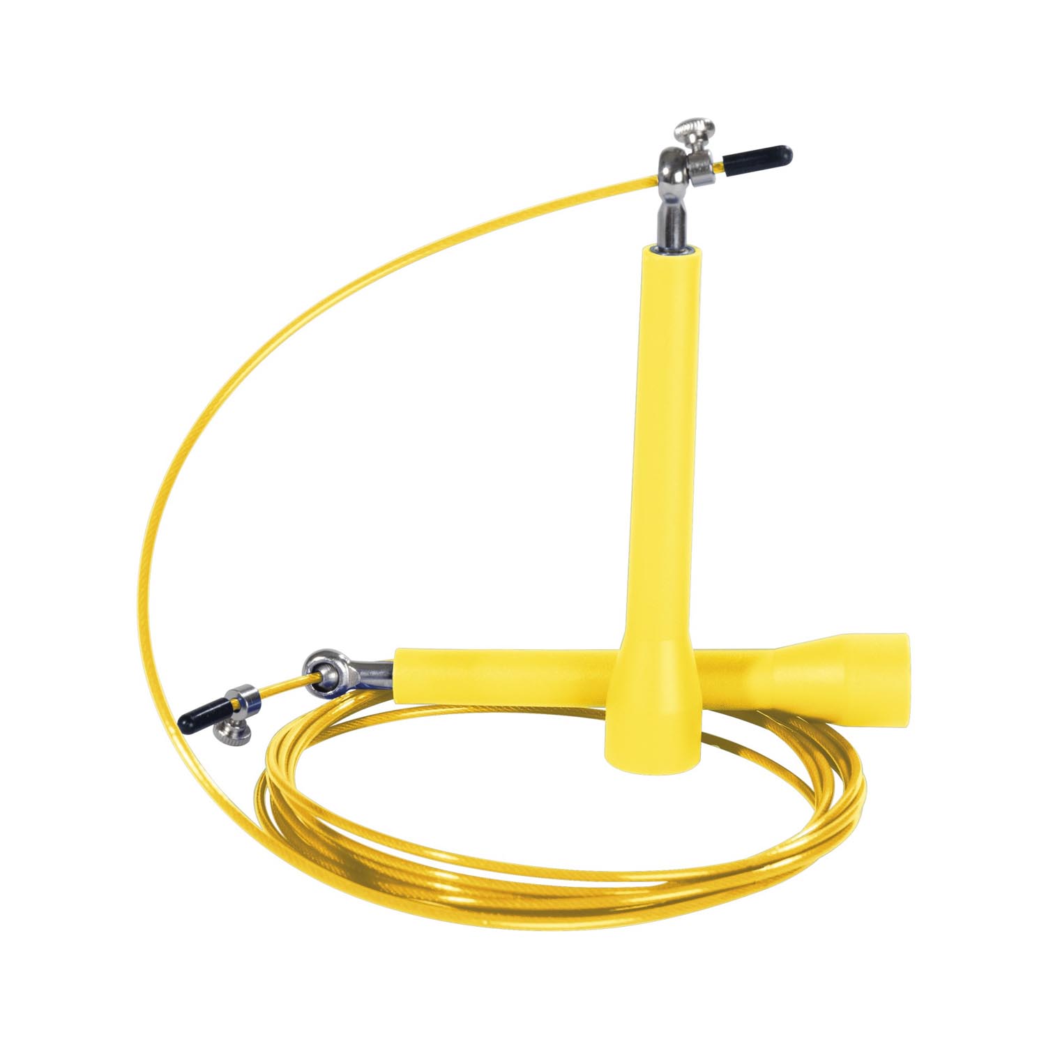 KWON Skipping Rope, High Speed, adjustable length, yellow