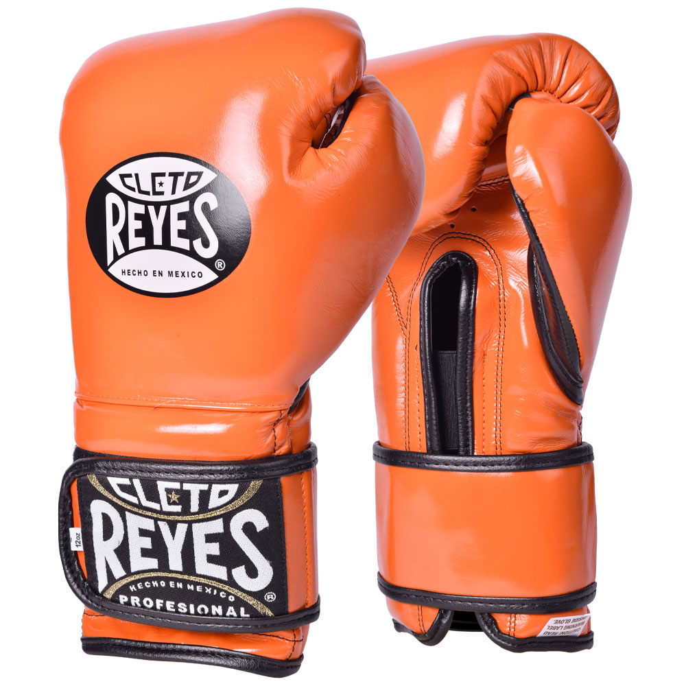 Cleto Reyes Boxhandschuhe, Klett Sparring, orange
