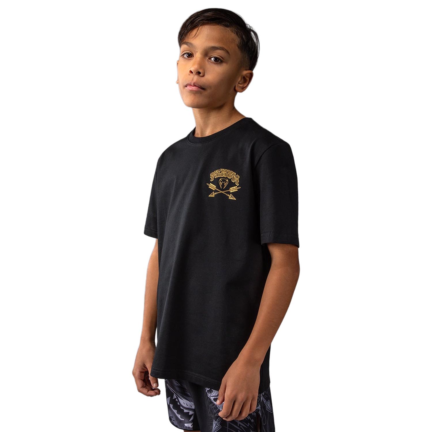 VENUM T-Shirt, Kids, Wolf Atak, black-grey, 8 J