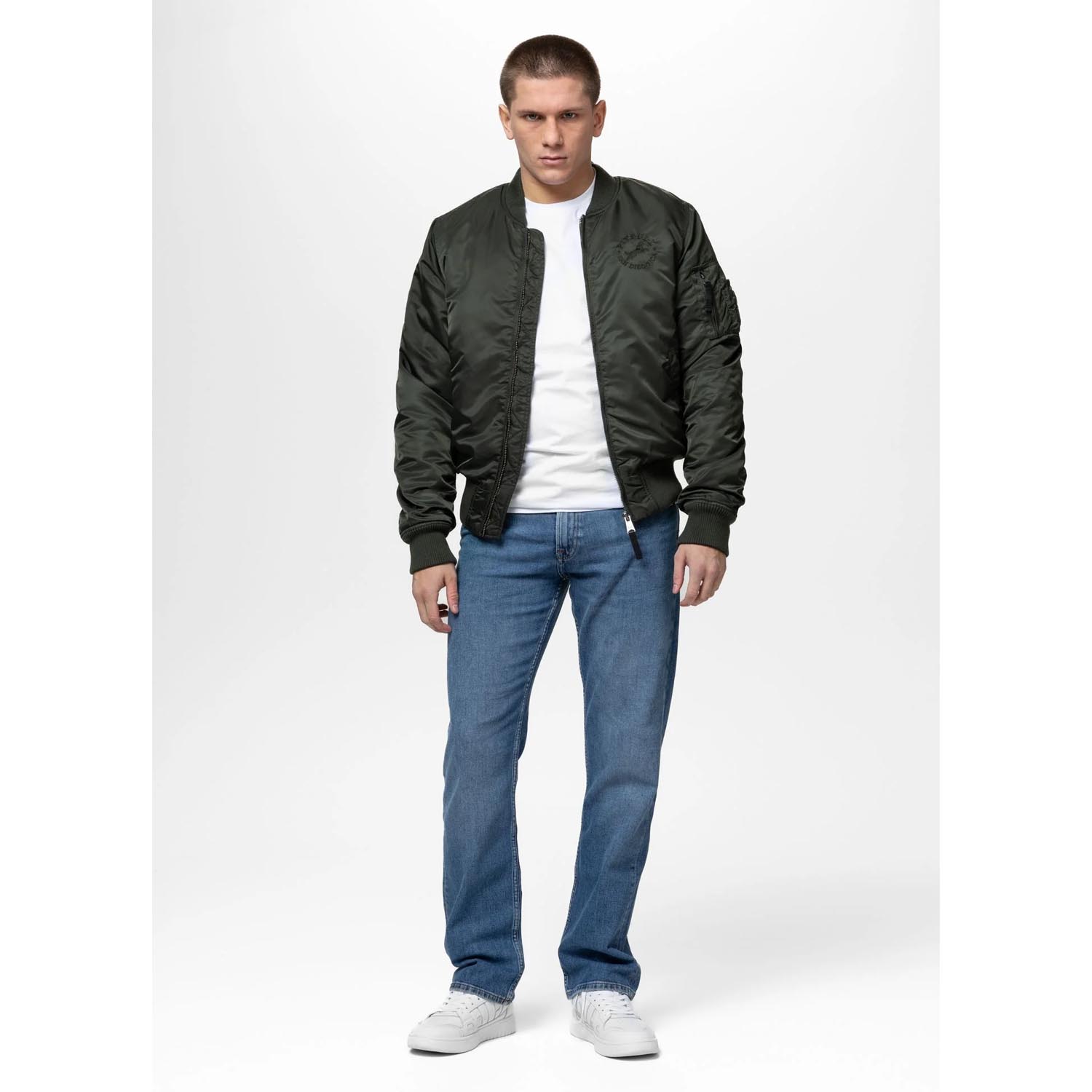 Pit Bull West Coast Bomber Jacket, Hacket, khaki, XXXL