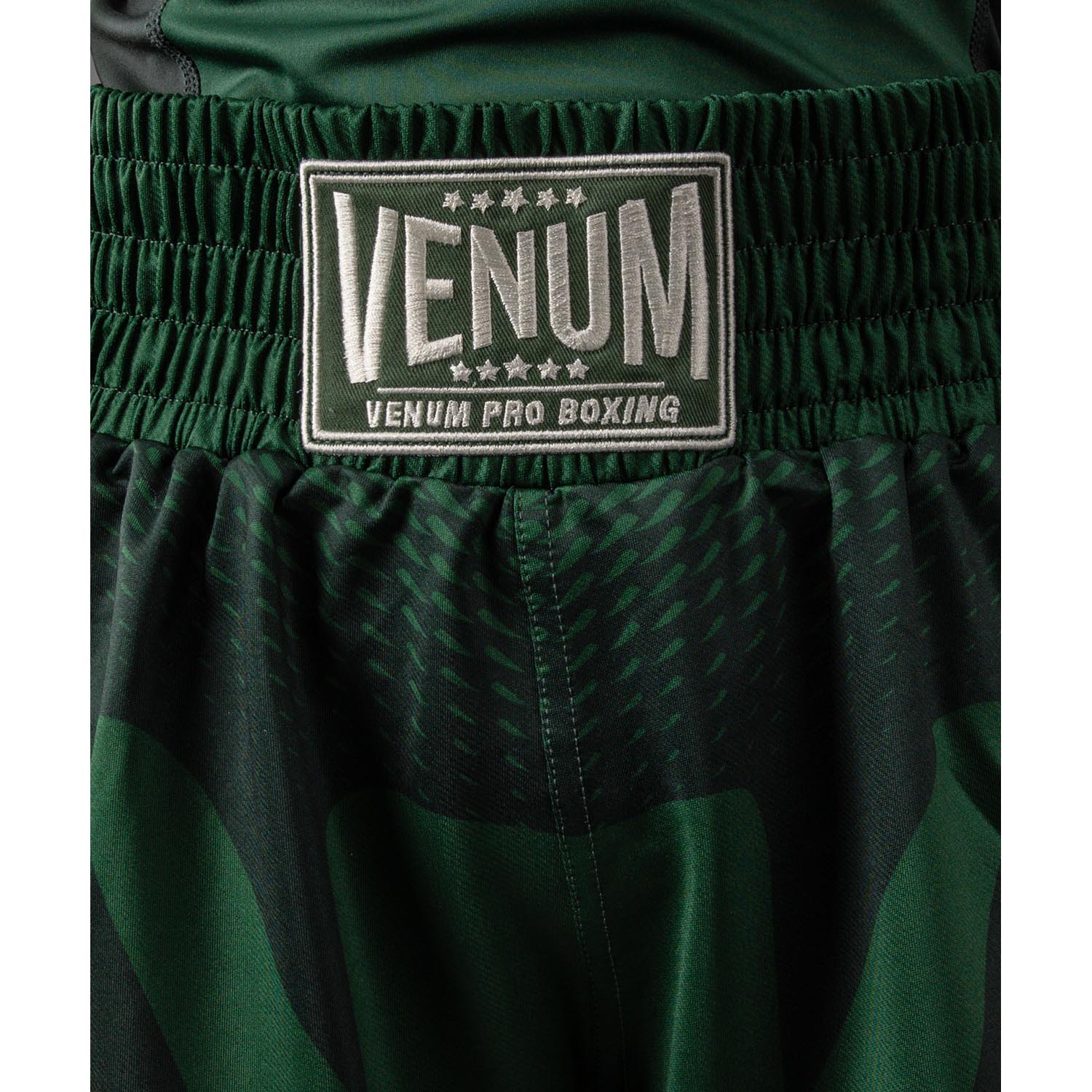 VENUM Boxing Pants, Kids, Attack, green-white, 10 J