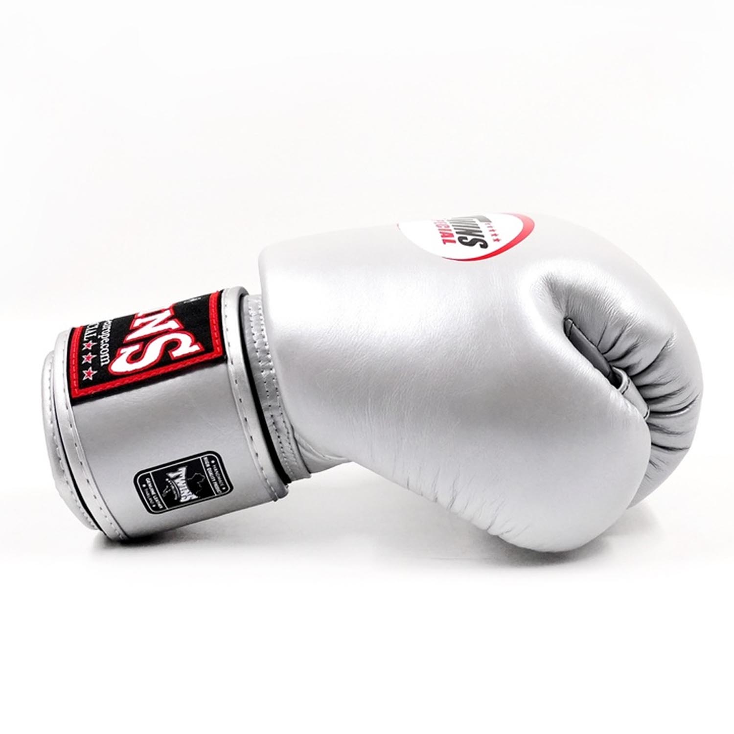 TWINS Special Boxing Gloves, BGVL-3, silver, 16 Oz