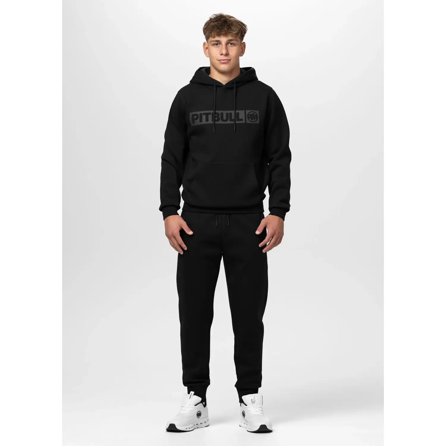 Pit Bull West Coast Hoody, Charger, black