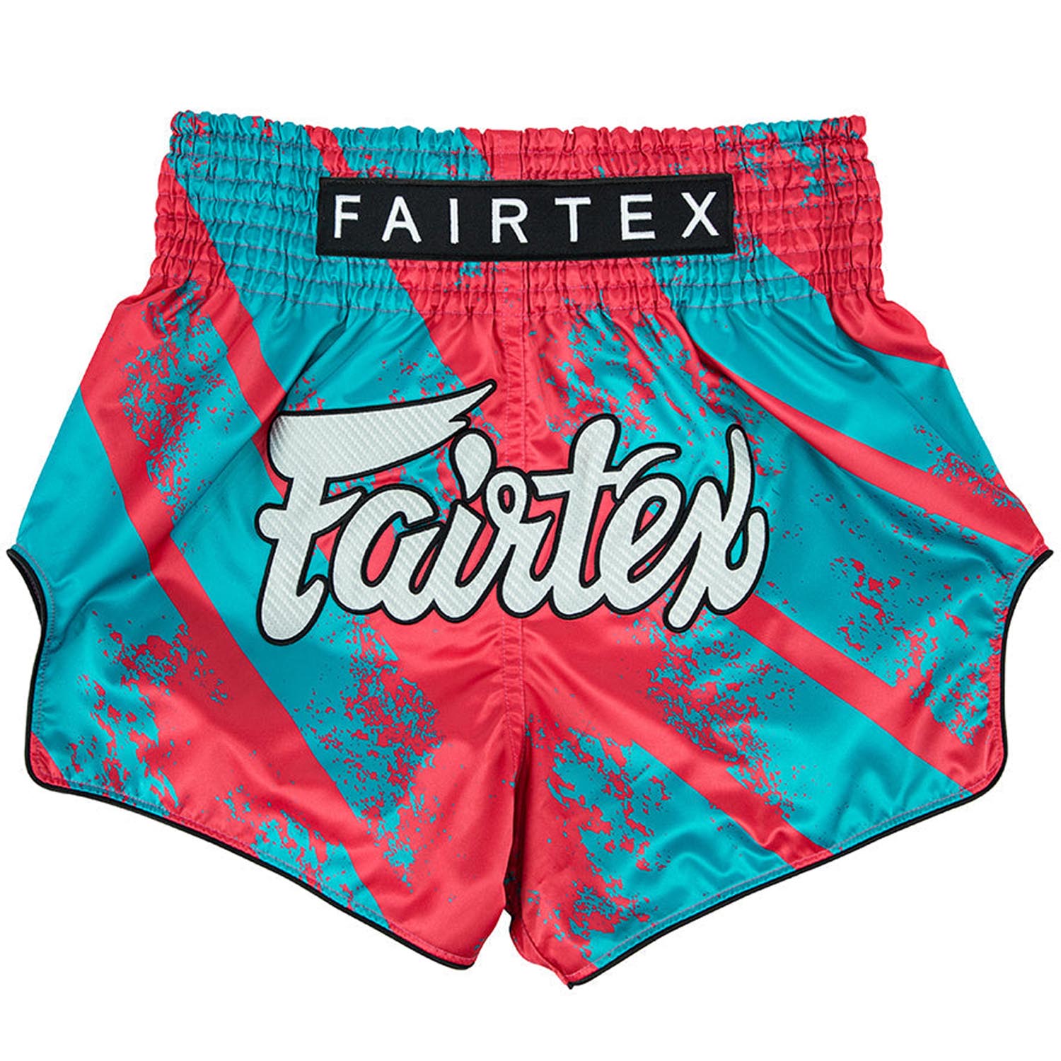 Fairtex Muay Thai Shorts, BS1929, Street King, rot-blau, XL