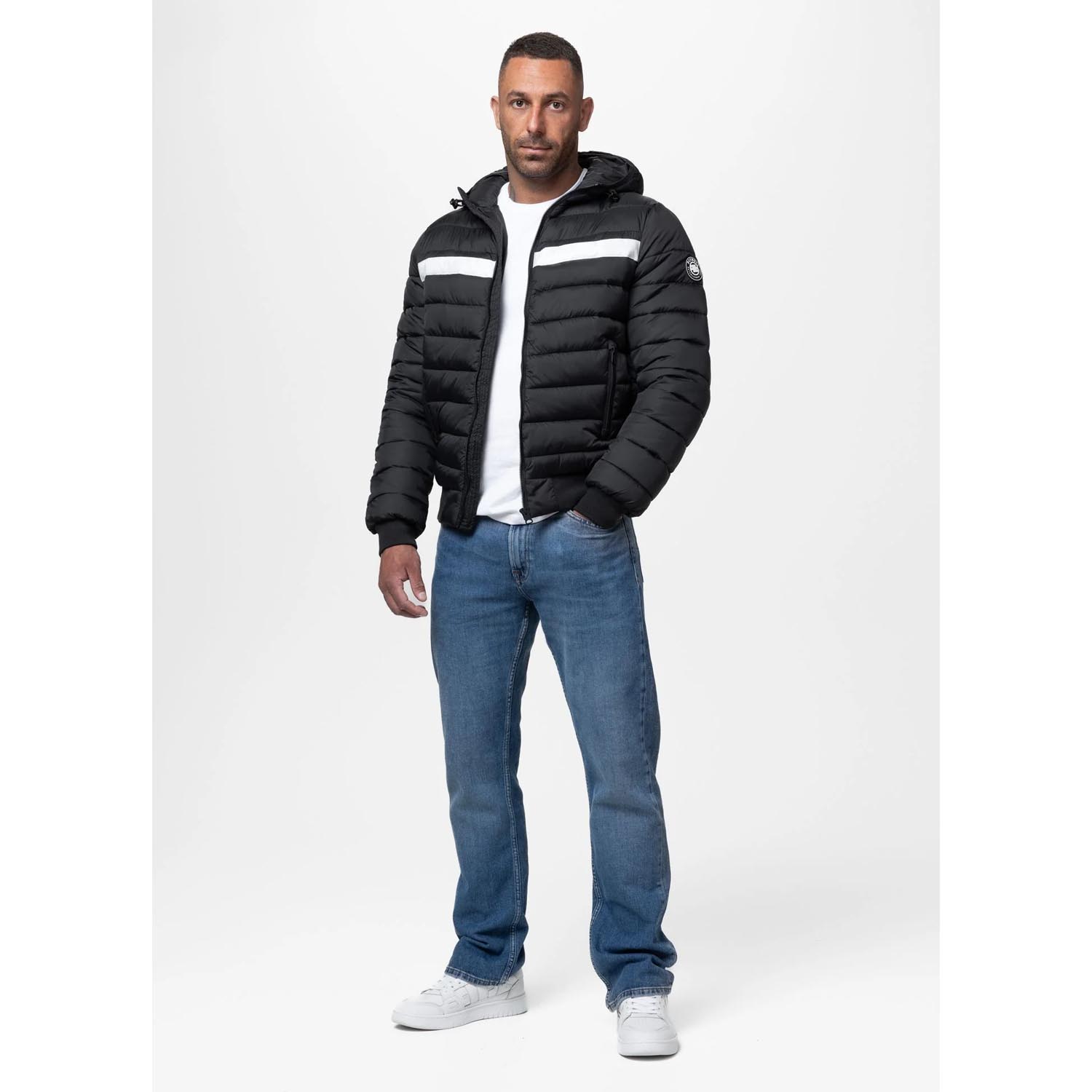 Pit Bull West Coast Jacket, Rubio, black-white, XXXL