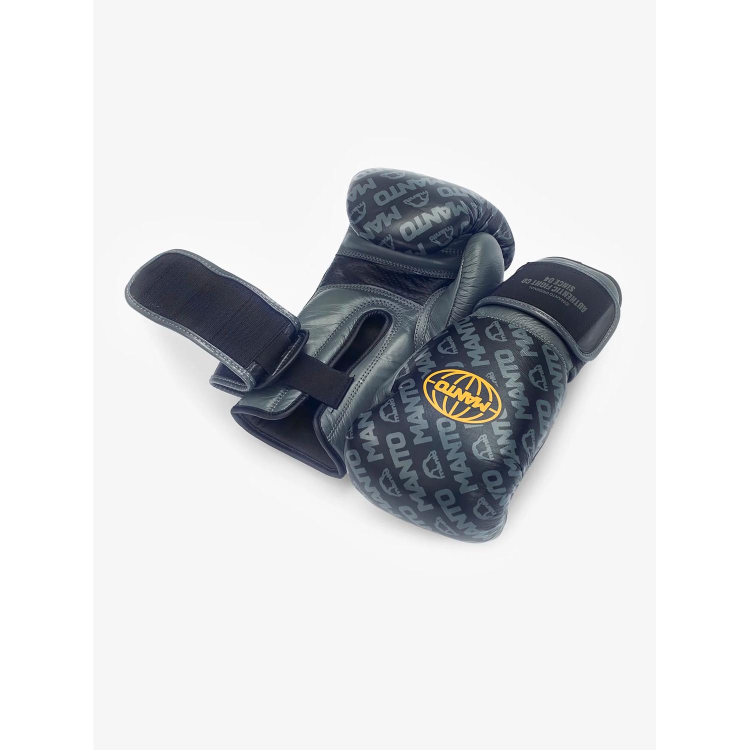 MANTO Boxing Gloves, Ace, black, 16 Oz