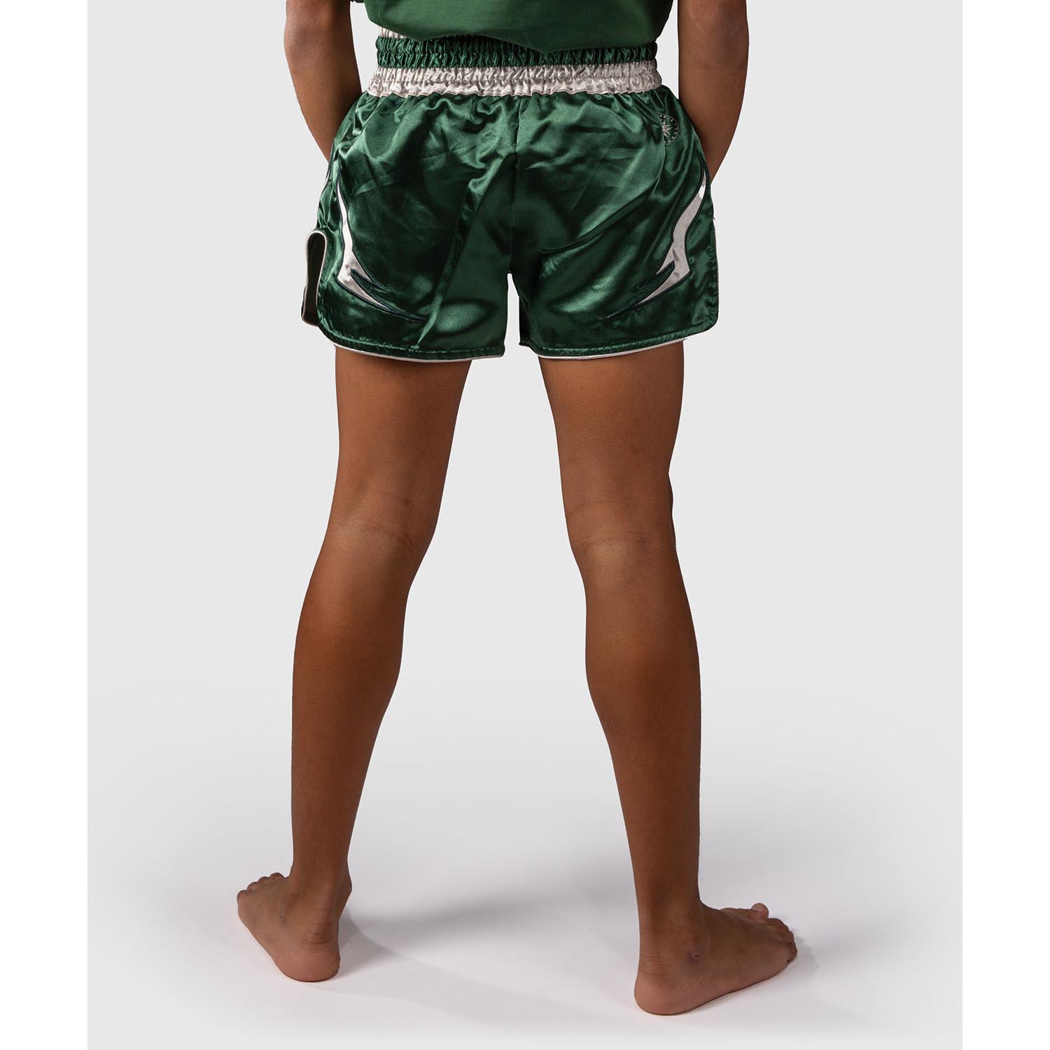 VENUM Muay Thai Shorts, Kids, Inferno, green, 14 J