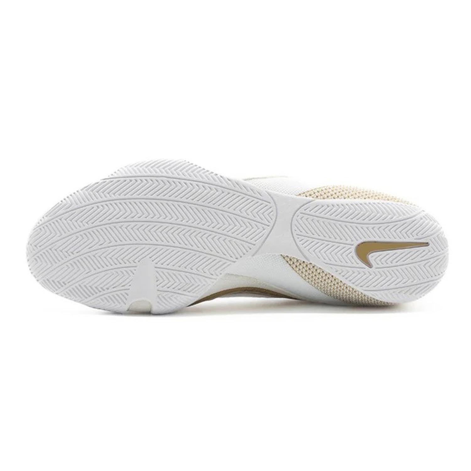 NIKE Boxing Shoes, Machomai 3, white-gold