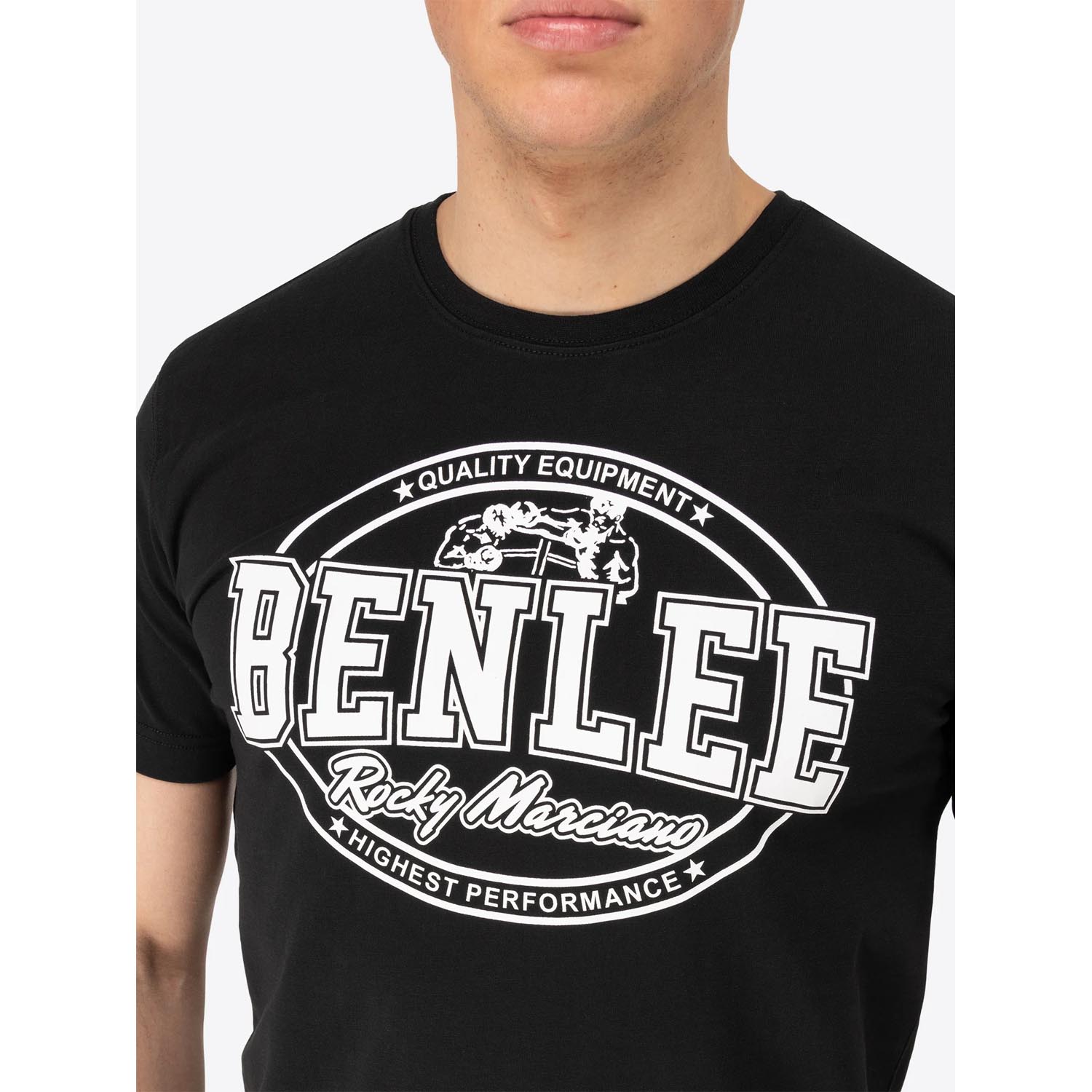 BENLEE T-Shirt, Darien, black-white