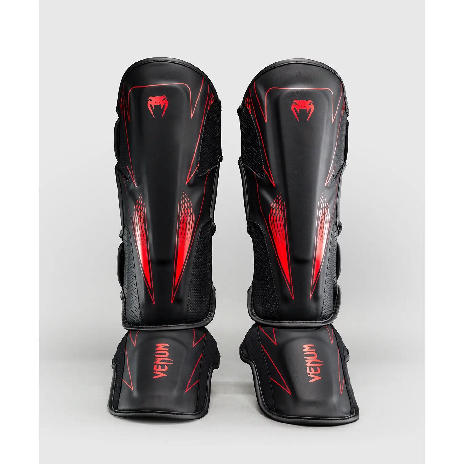 VENUM Shin Guard, Amazonia Reborn, black-red, M